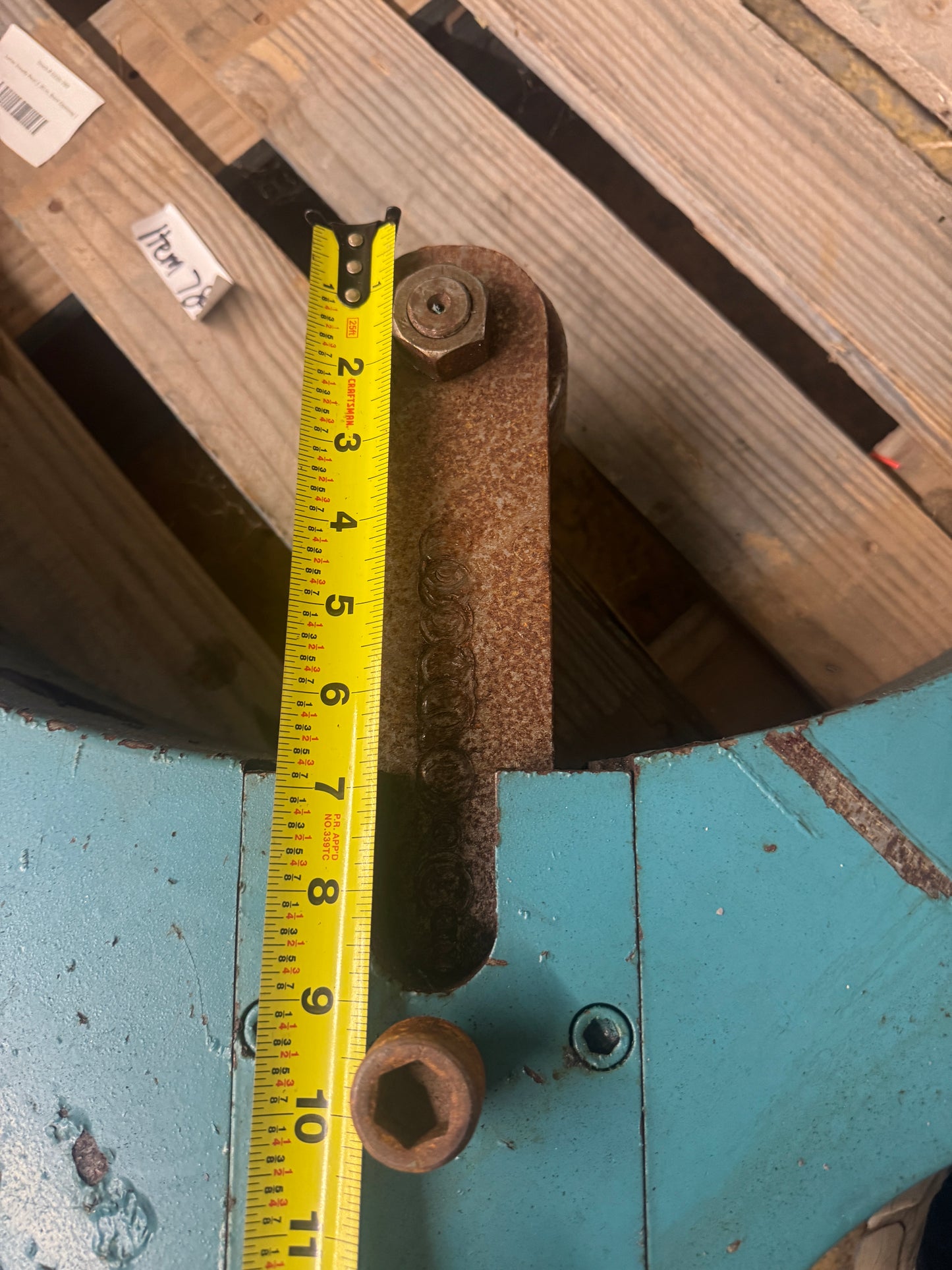 Lathe Steady Rest | 30 in. Bore Opening | Orientation: Axial