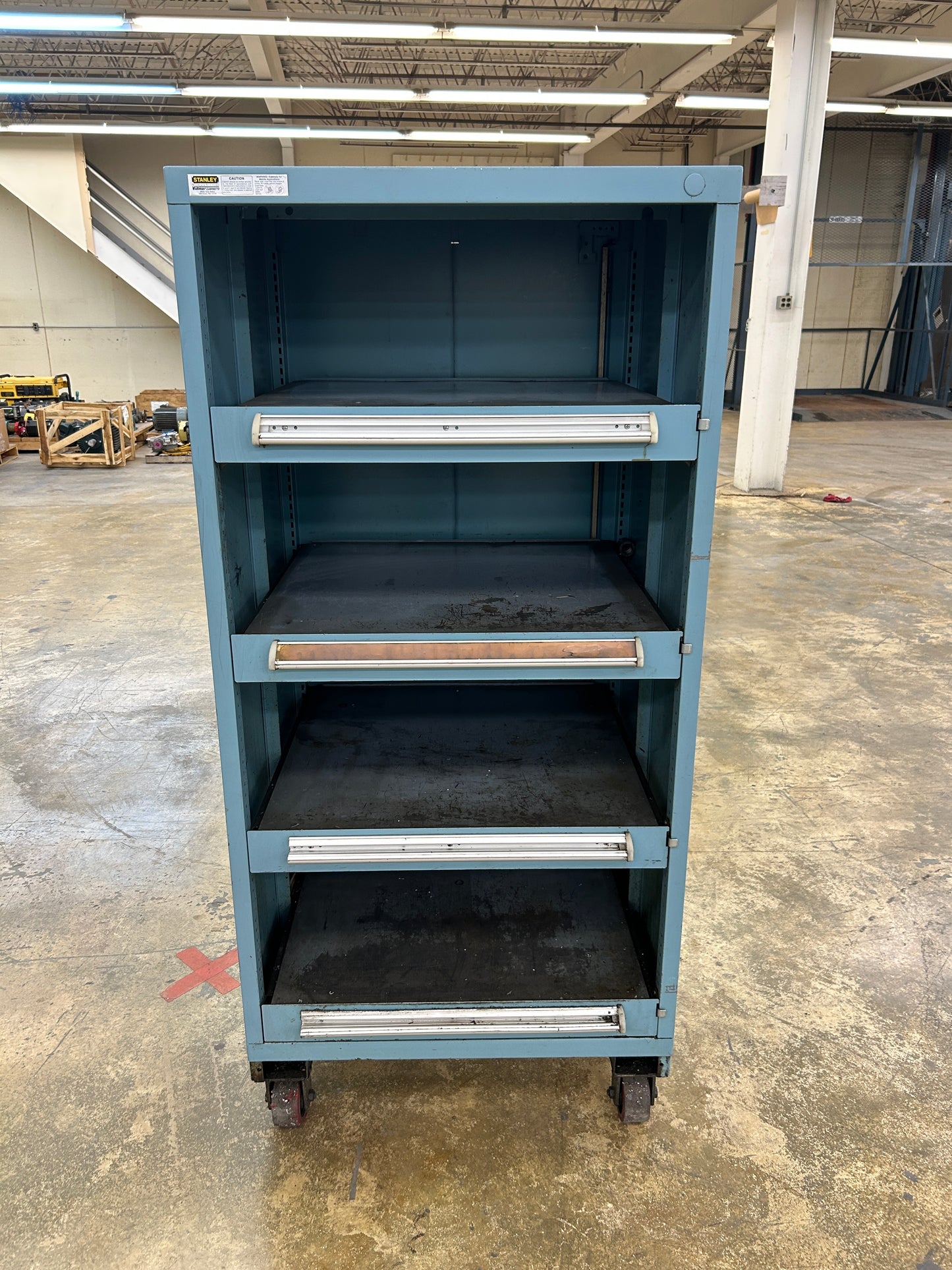 Stanley Vidmar Mobile Storage Cabinet