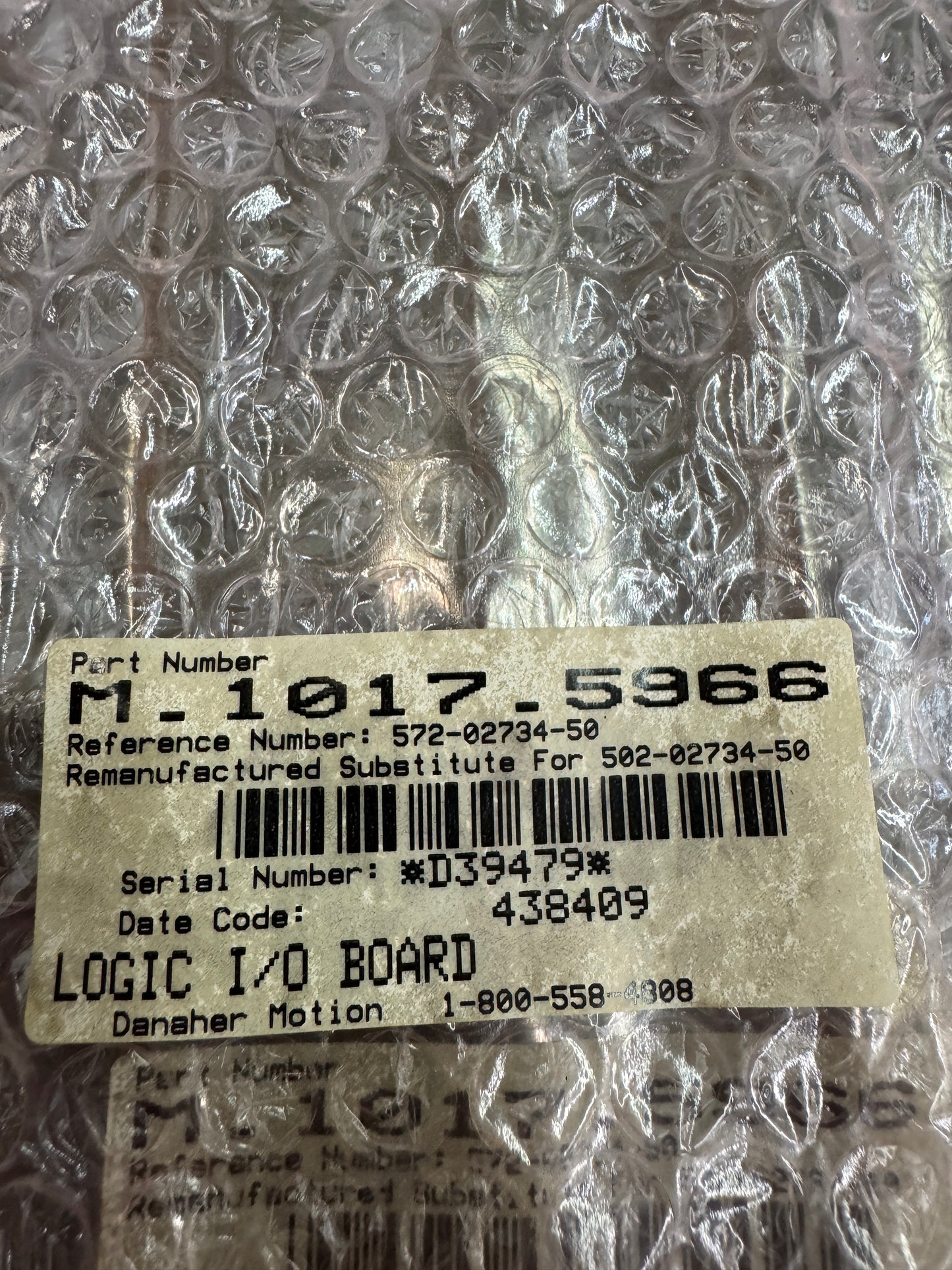 Danaher Motion I/O Module M-1017-5966