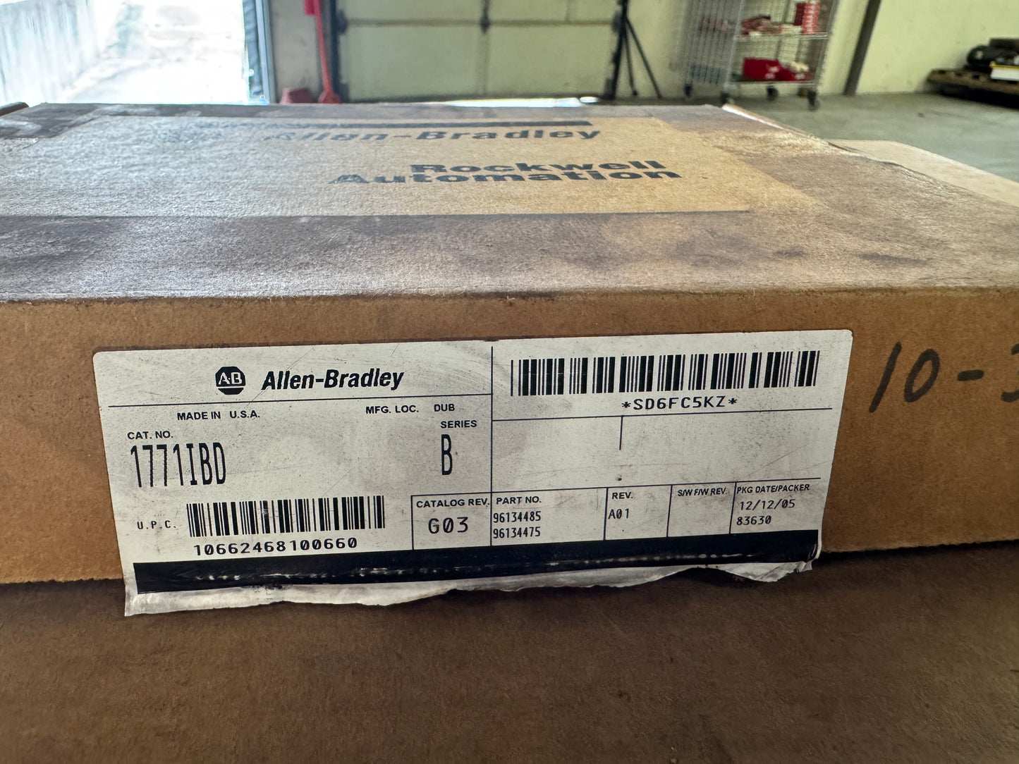 Allen-Bradley Input Module 1771-IBD/B 10 to 30 VDC