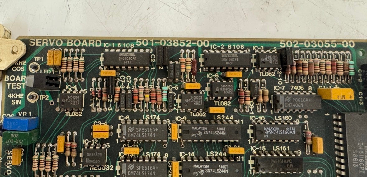 Giddings & Lewis 501-03852-00 / 502-03055-00 Servo Board