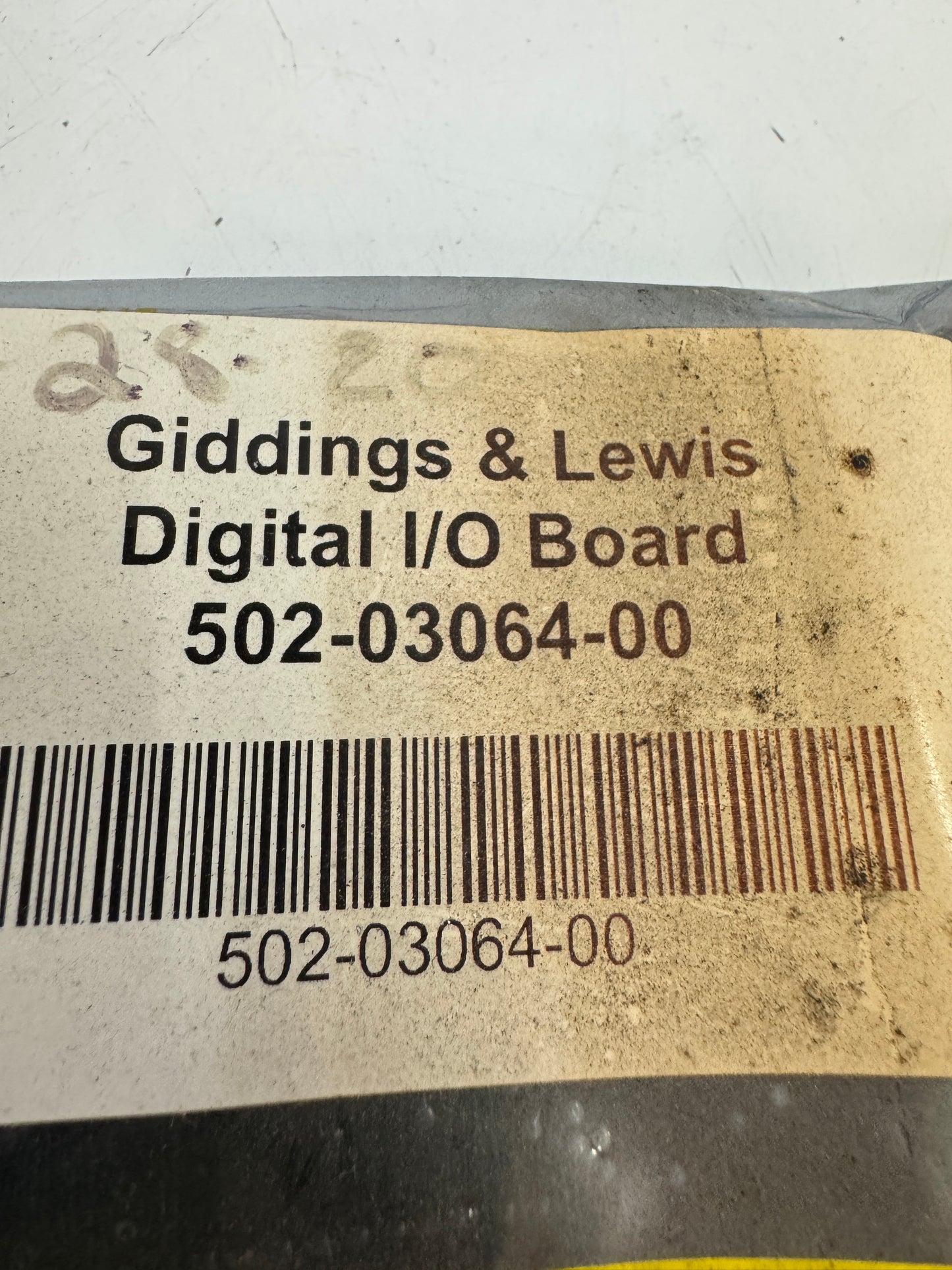 Giddings & Lewis I/O Board 502-03064-00