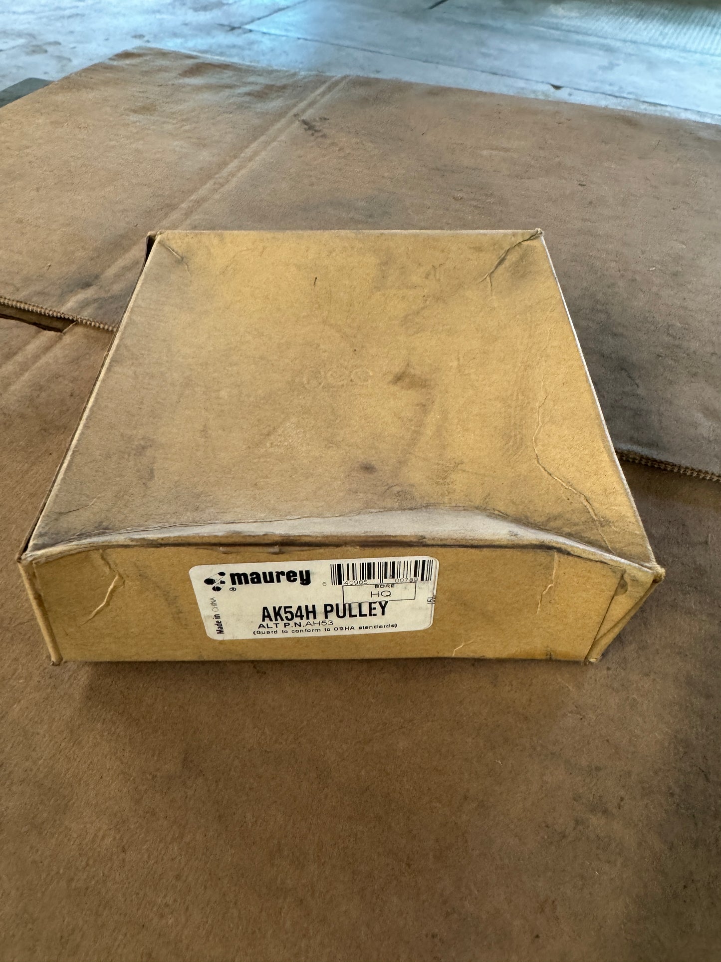 Maurey V-Belt Pulley Sheave AK54H