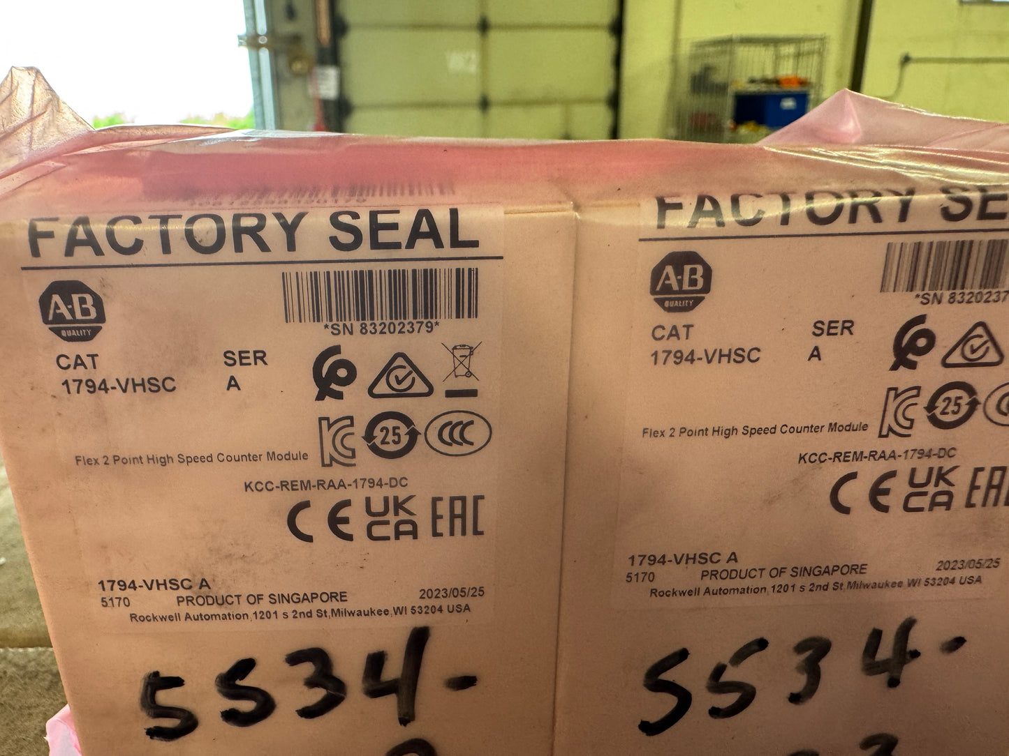 Allen-Bradley Flex I/O High Speed Counter Module 1794-VHSC 24 VDC