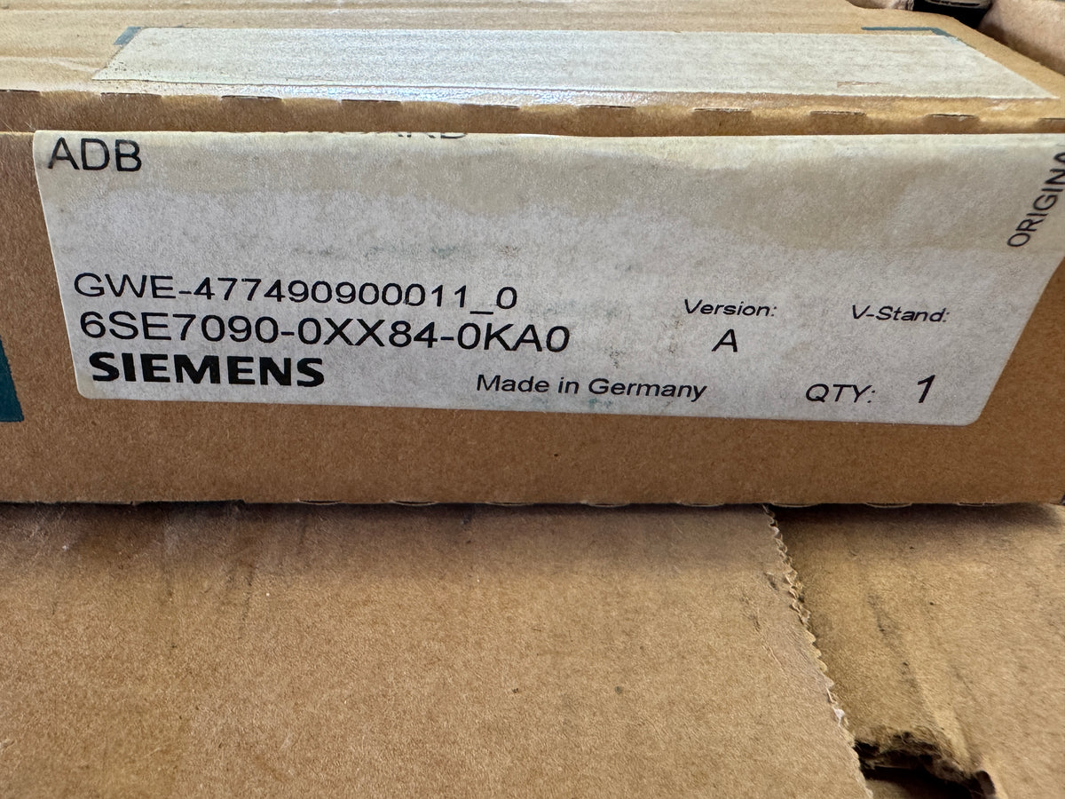 Siemens 6SE7090-0XX84-0KA0 Motion Control Adapter Module Open Box Unused