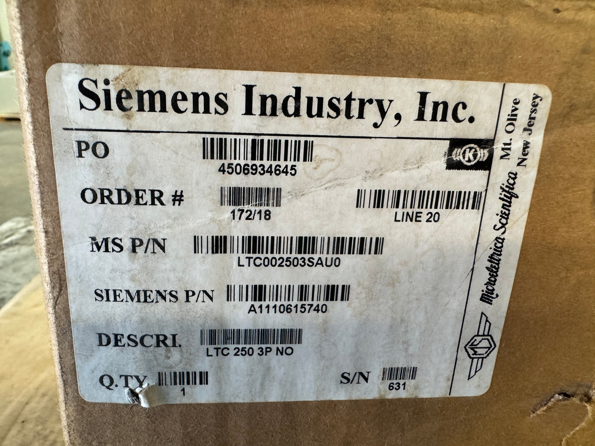 Microelettrica Scientifica LTC002503SAU0 DC Contactor Appears Unused