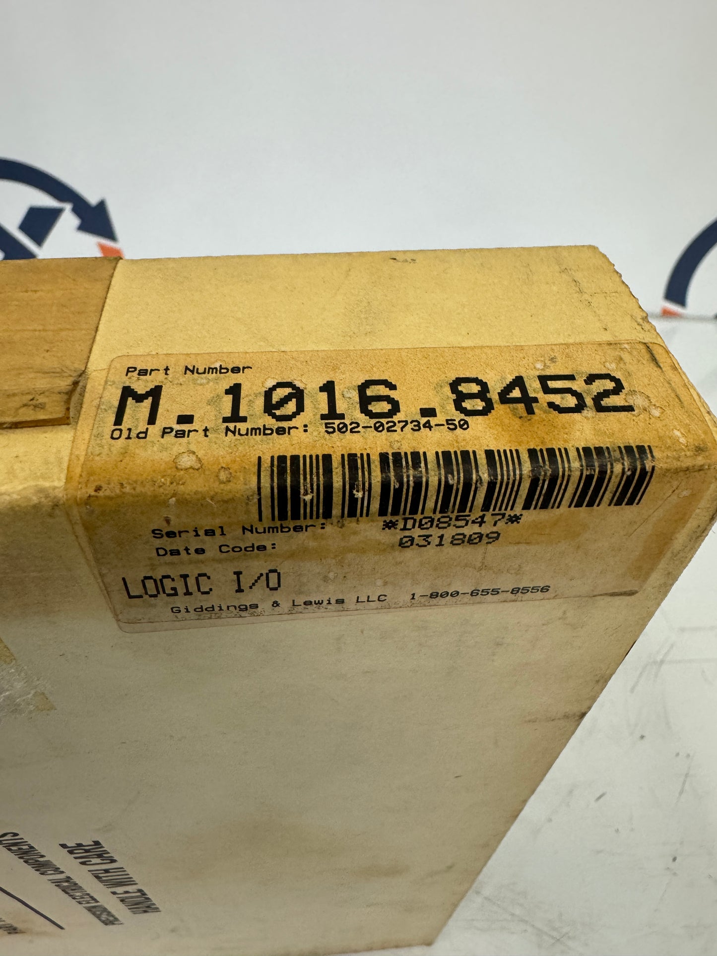 Giddings & Lewis LLC I/O Module M.1016.8452
