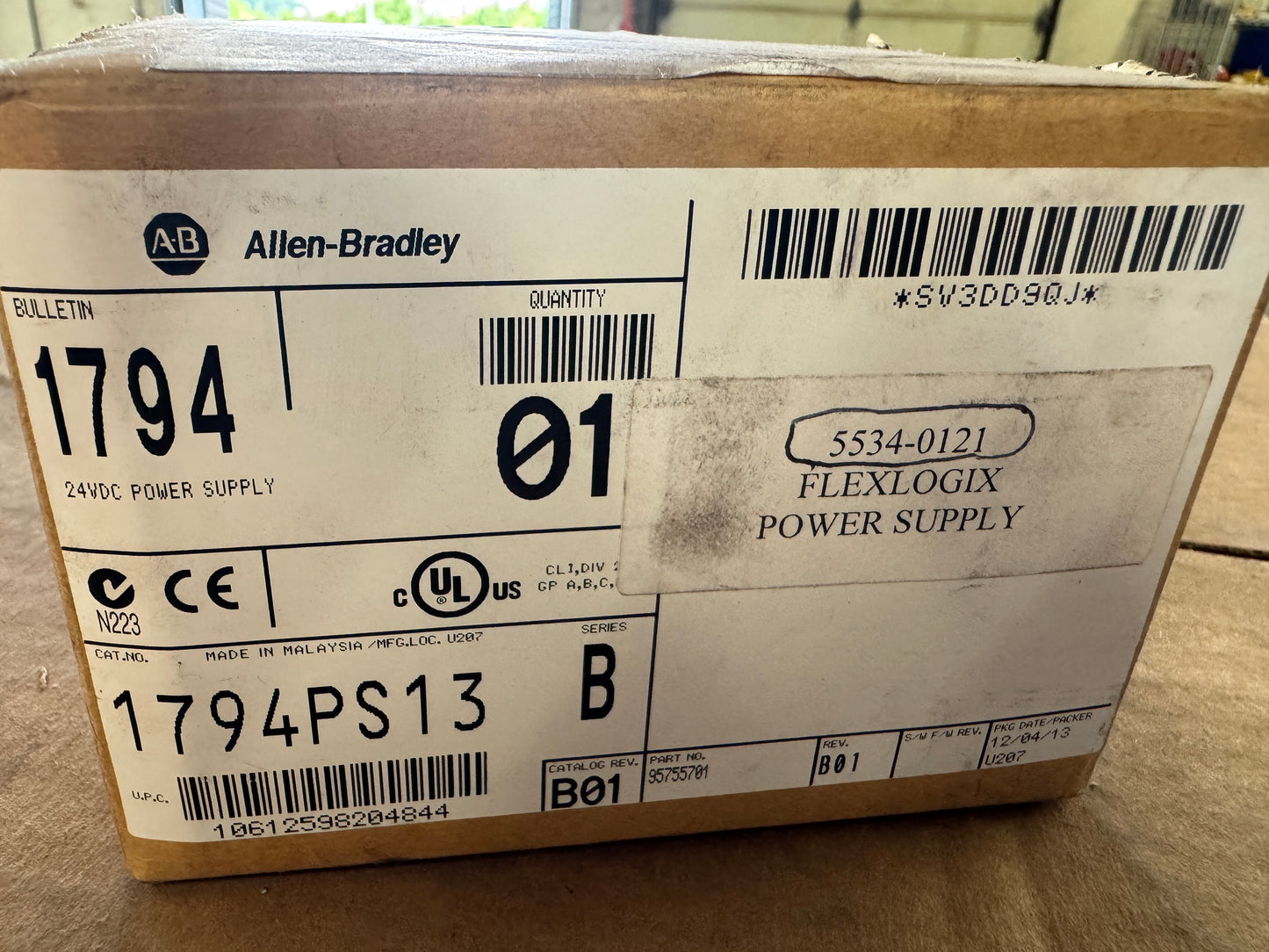 Allen-Bradley Flex I/O Power Supply Module 1794-PS13