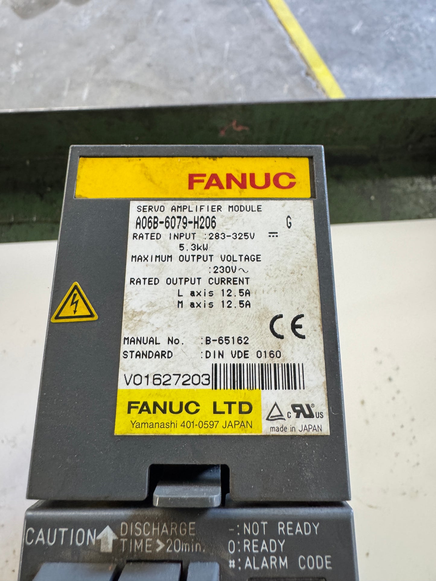Fanuc Servo Amplifier Module A06B-6079-H206