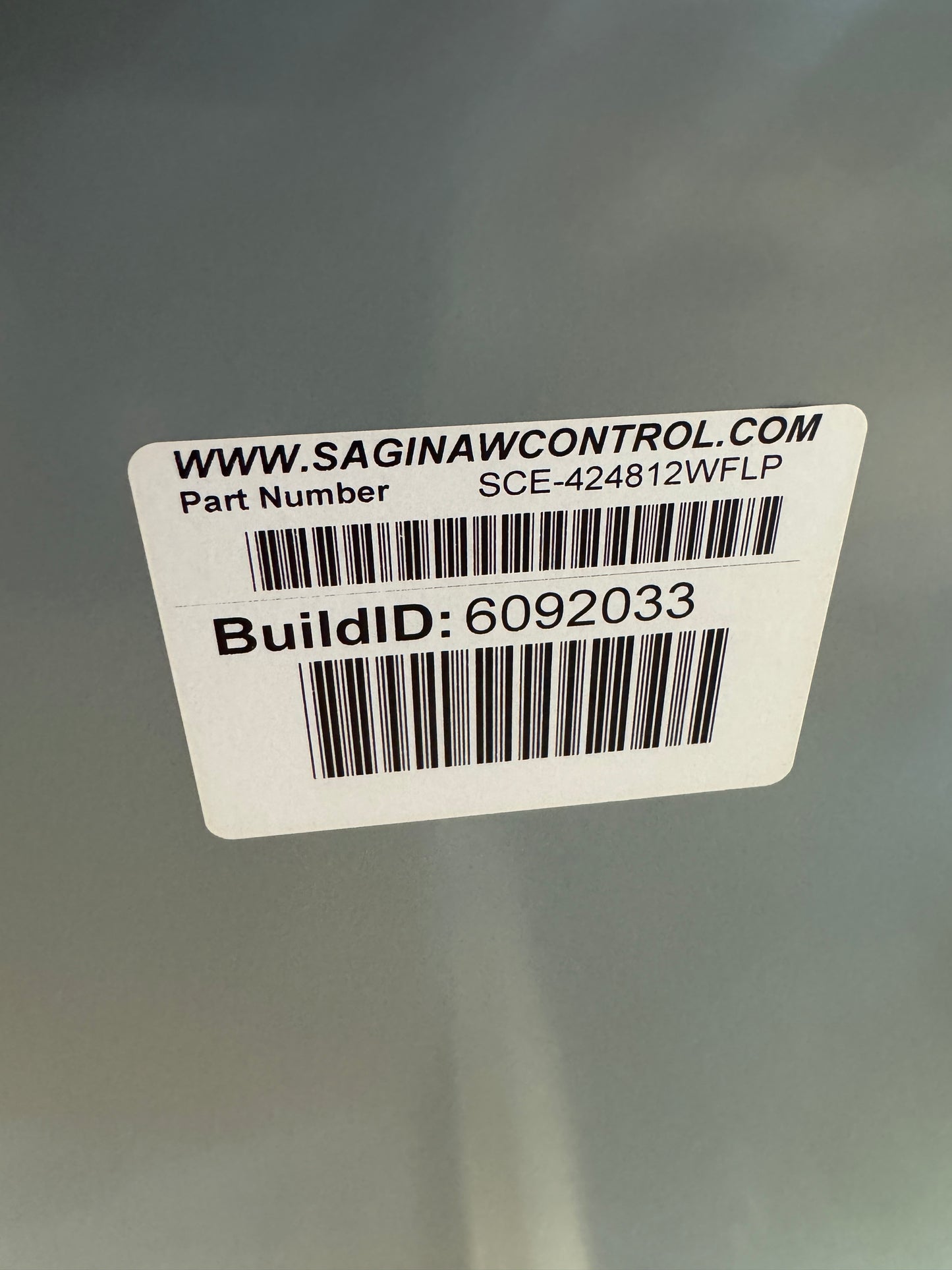 Saginaw Control & Engineering Two Door Wall Mount Enclosure SCE-424812WFLP