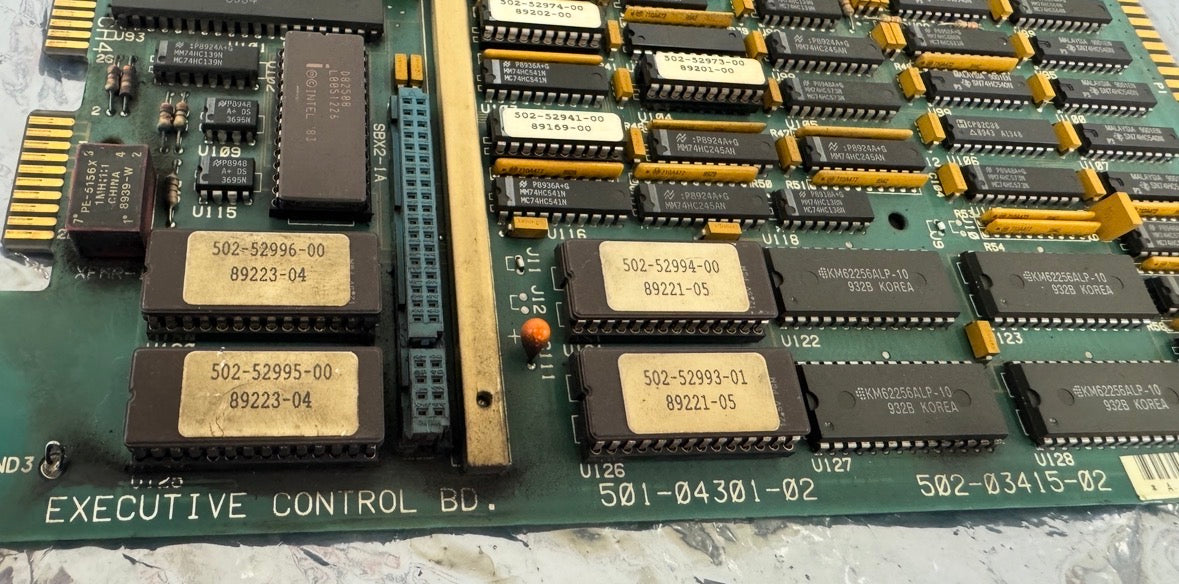 Giddings & Lewis 501-04301-02 Executive Control Board