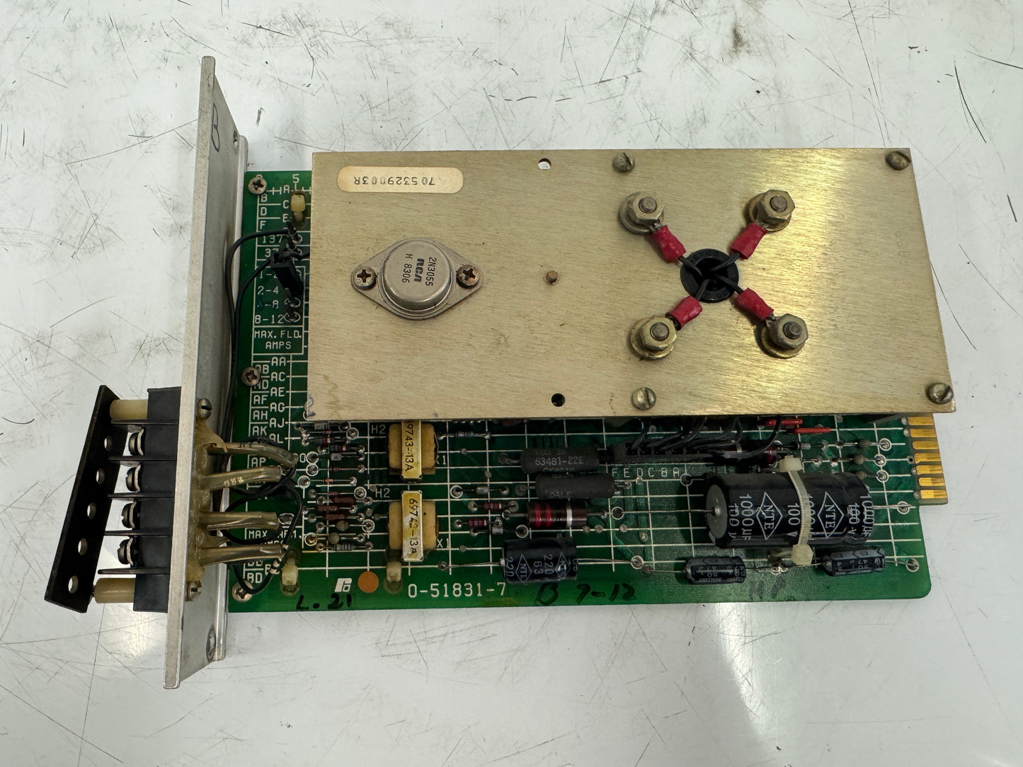 Reliance Electric 0-51831-7 CVTH Current Voltage Transductor Circuit Board Card
