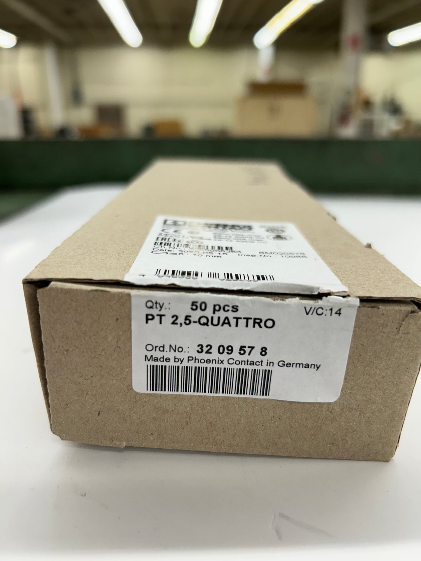 Phoenix Contact Terminal Block PT 2,5-QUATTRO