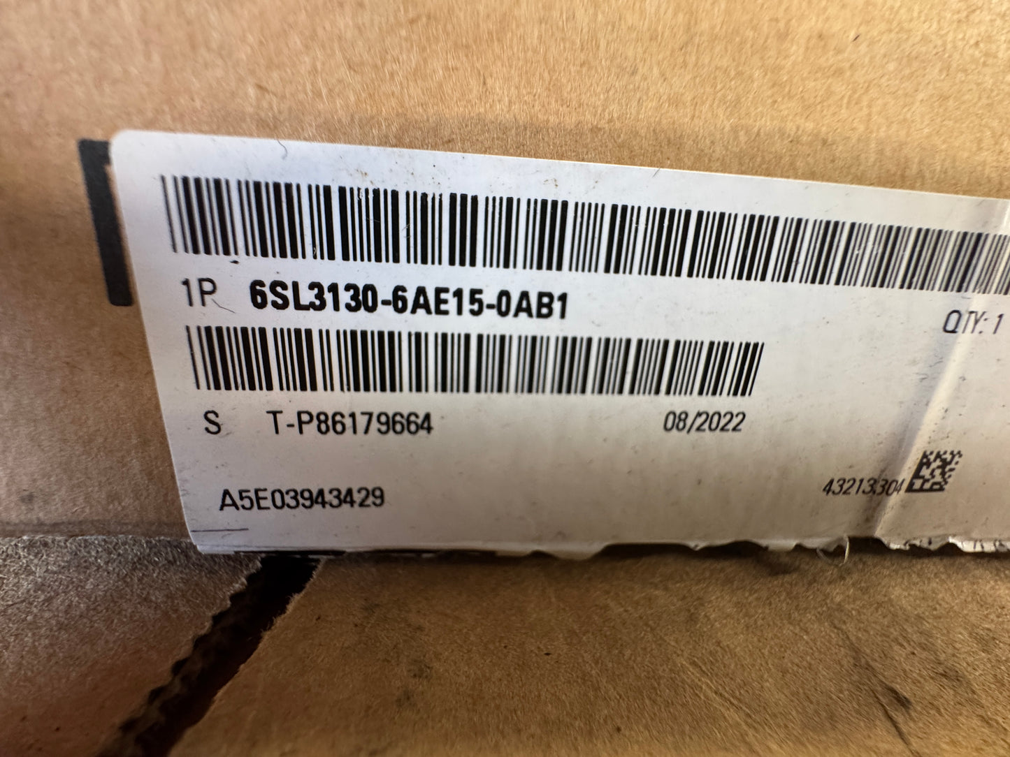 Siemens 6SL3130-6AE15-0AB1 Smart Line Module Untested Surplus