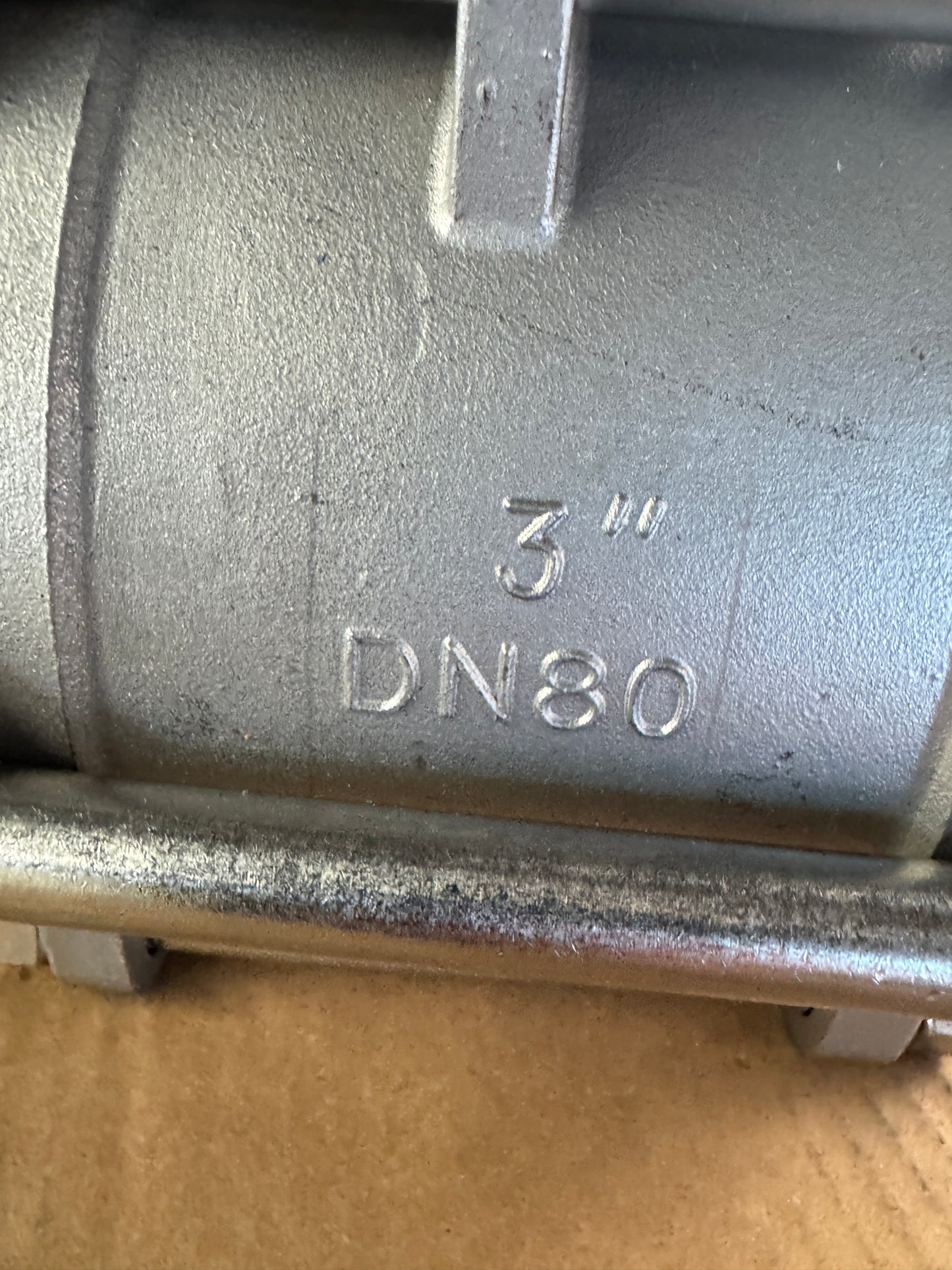 EVAC Pneumatic Actuated Ball Valve PVX-3"-NPTF-FB-MT35-NC 3 In. DN80 NPTF PN63