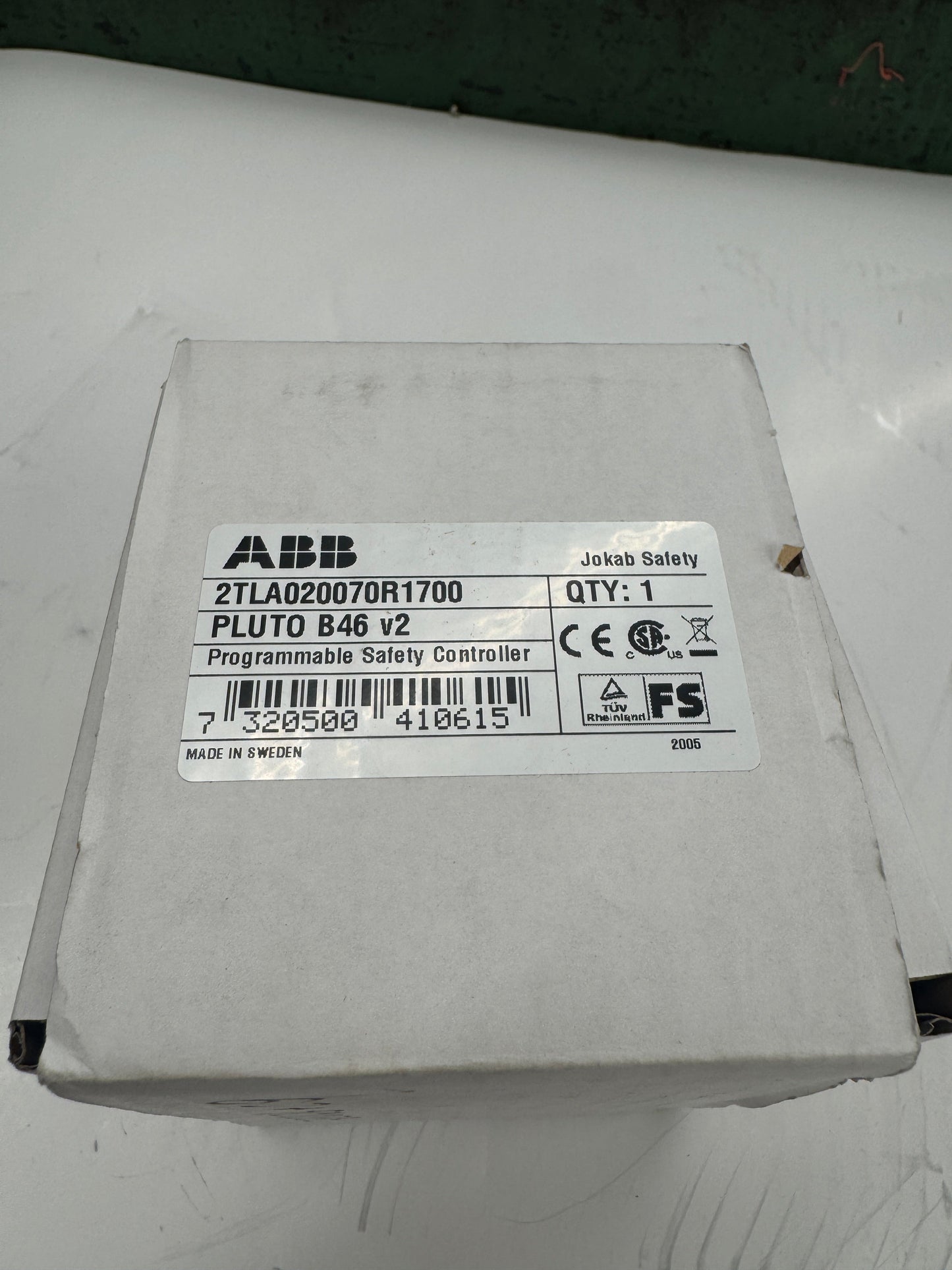 ABB Programmable Safety Controller 2TLA020070R1700 24 VDC