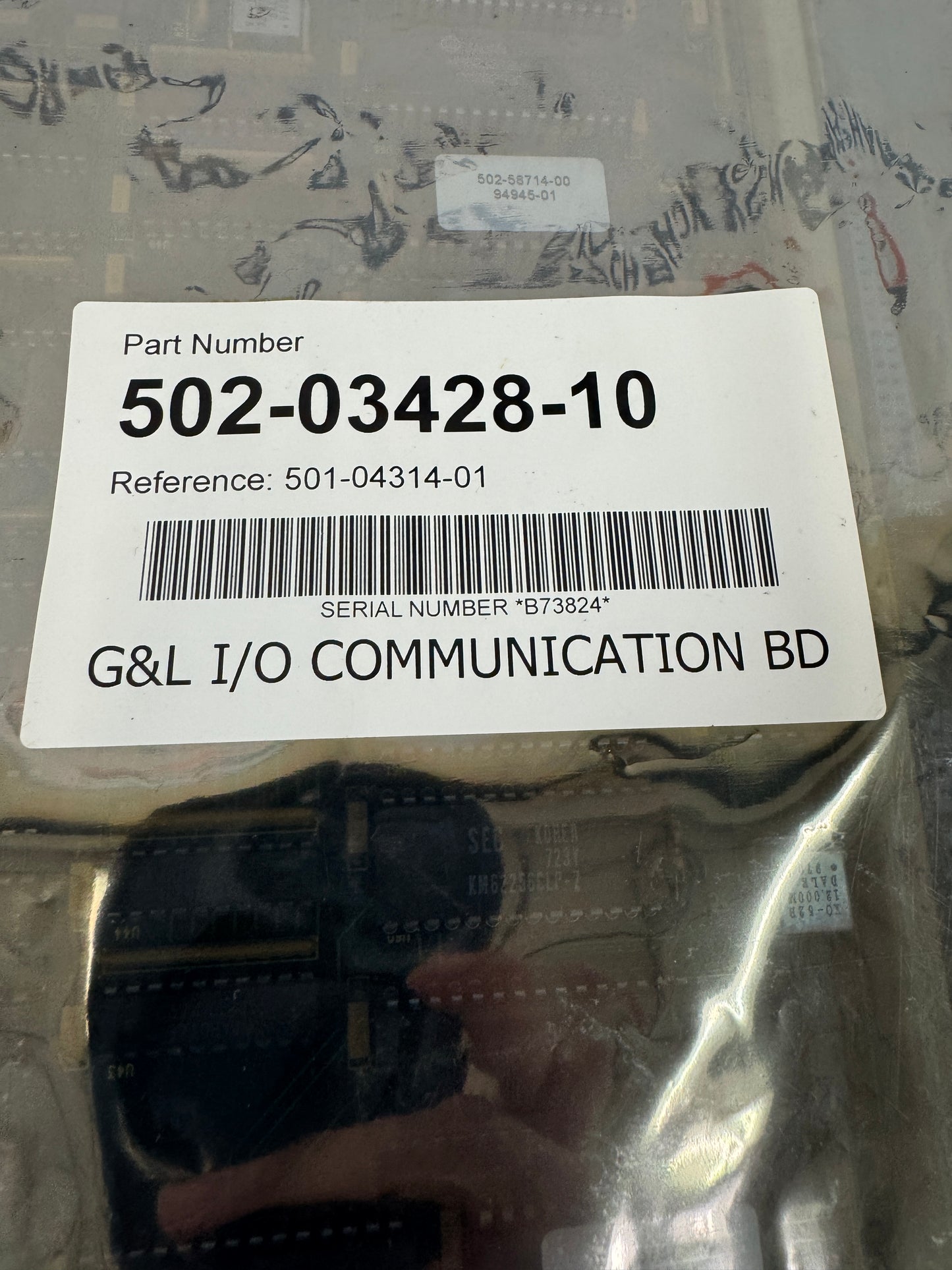 Giddings & Lewis Machine Control Fast Board 502-03616-02