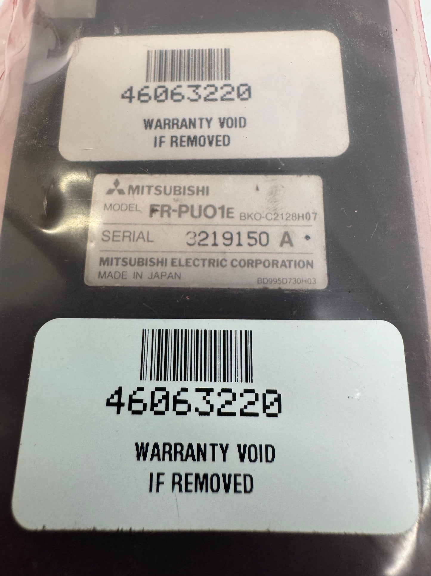 Mitsubishi Electric Parameter Unit FR-PU01E