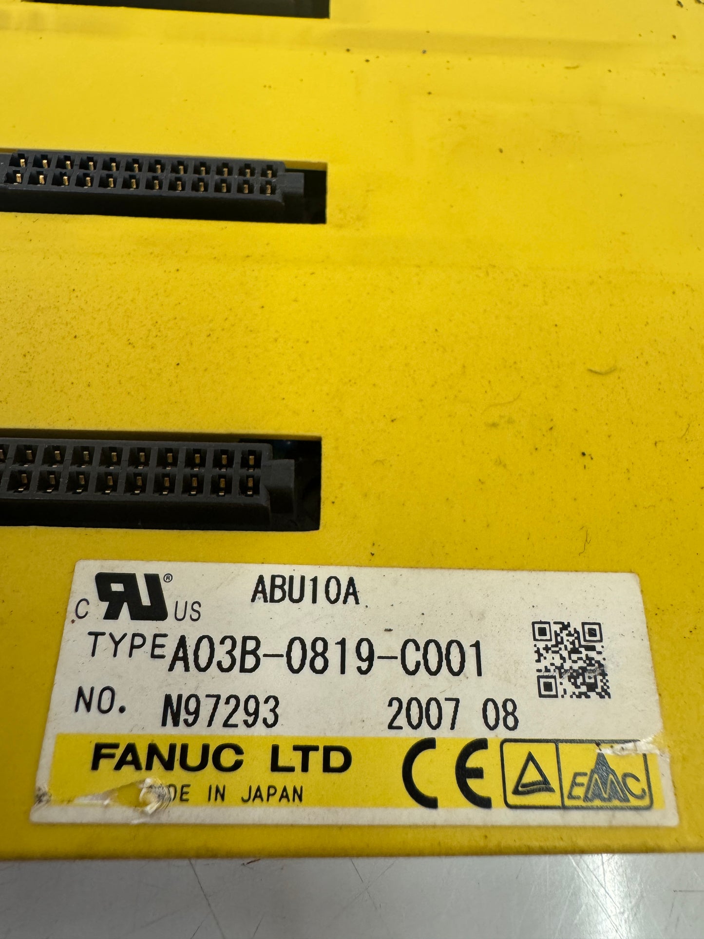 Fanuc I/O Module A03B-0819-C001 24V DC