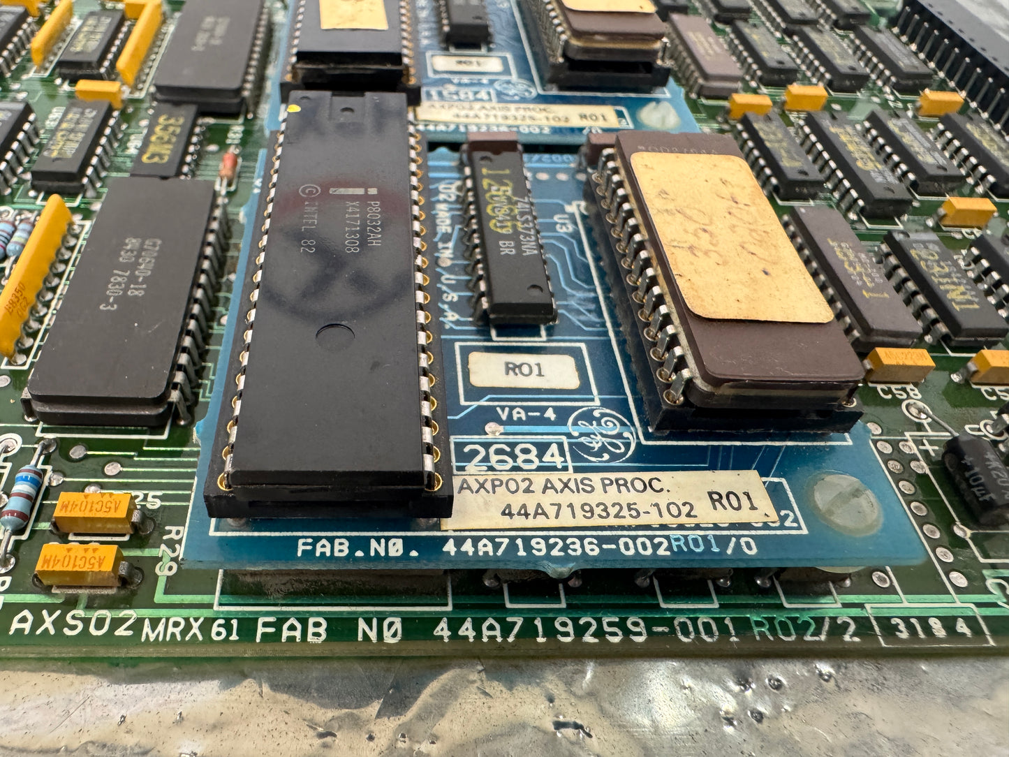 GE Fanuc AXP02 Axis Processor Board Assembly 44A719325-102