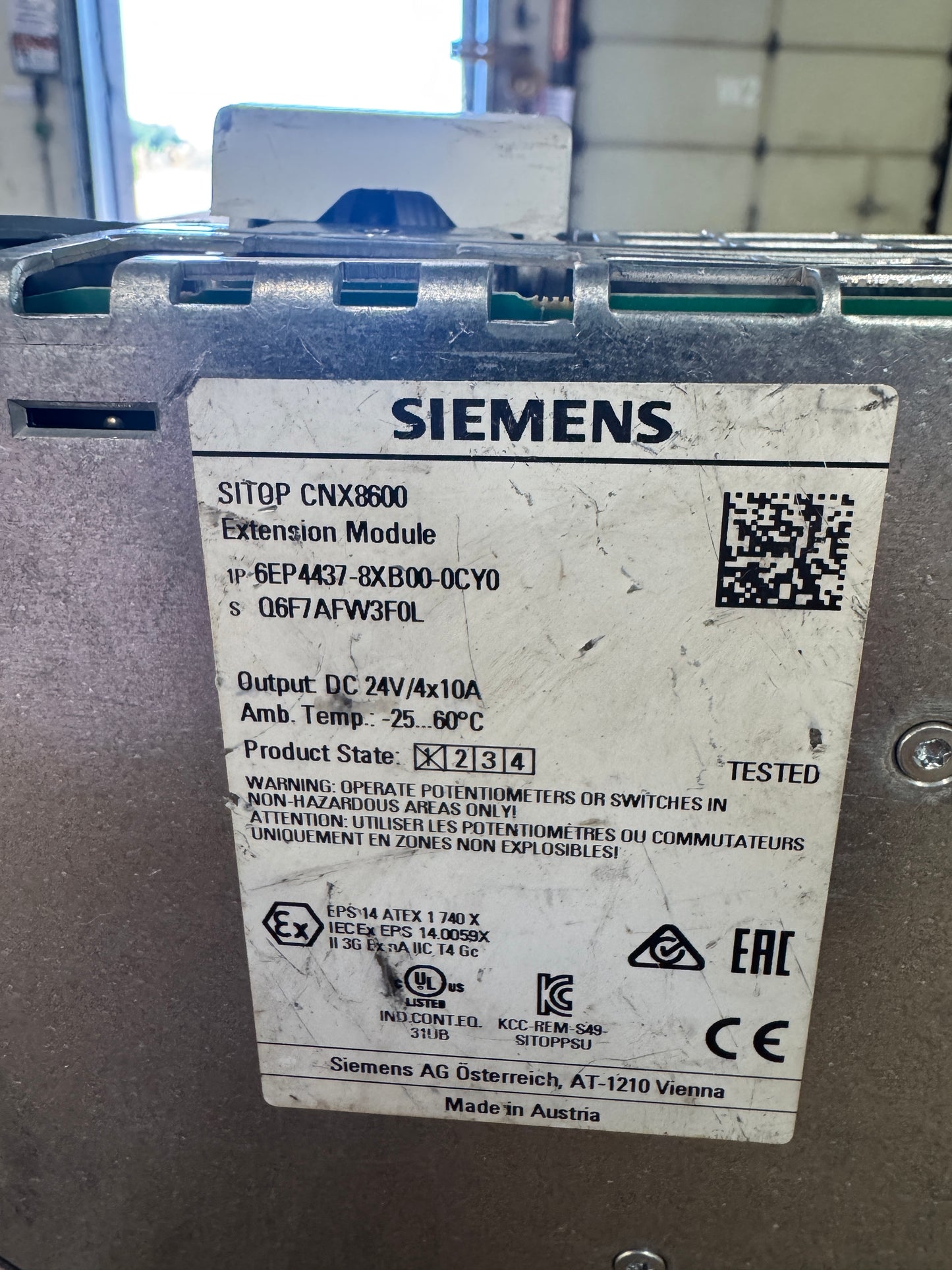 Siemens 6EP4437-8XB00-0CY0 Extension Module 24V DC Untested Surplus