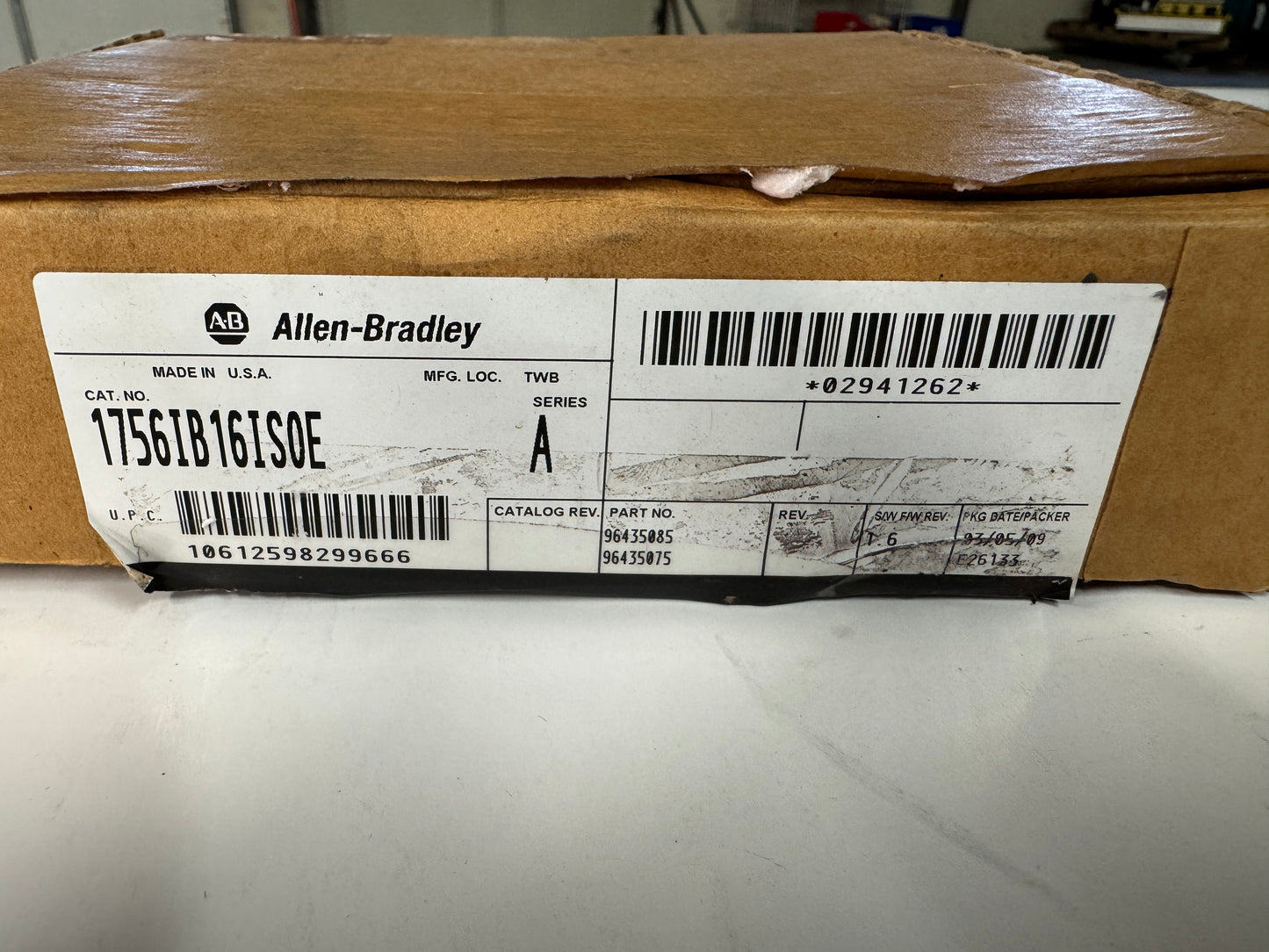 Allen-Bradley DC Isolated SOE Input Module 1756-IB16ISOE 10 to 55 VDC