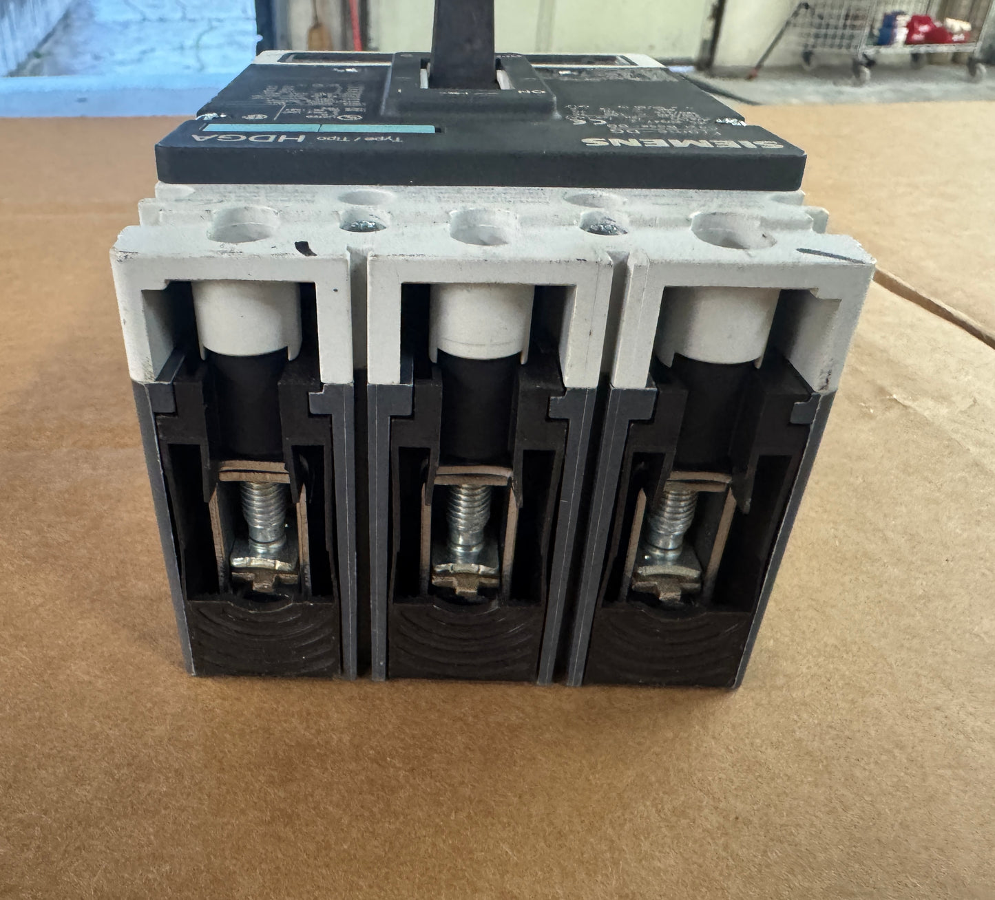 Siemens HDX3P100 Molded Case Circuit Breaker 600V Untested Surplus