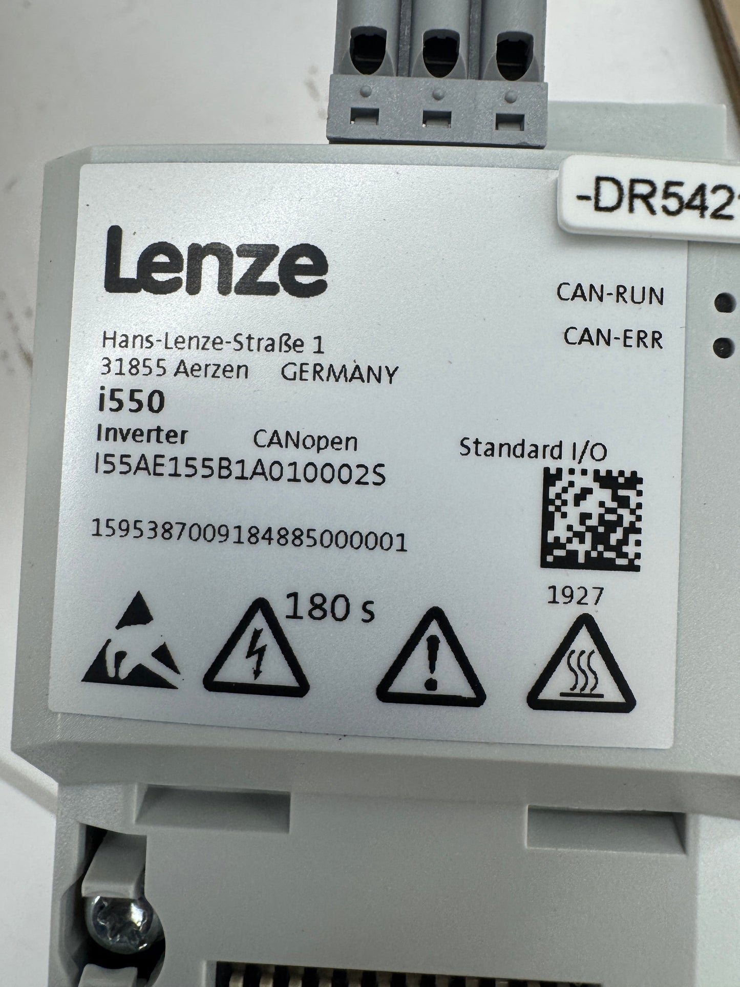 Lenze Inverter I55AE155B1A010002S 230/240V AC