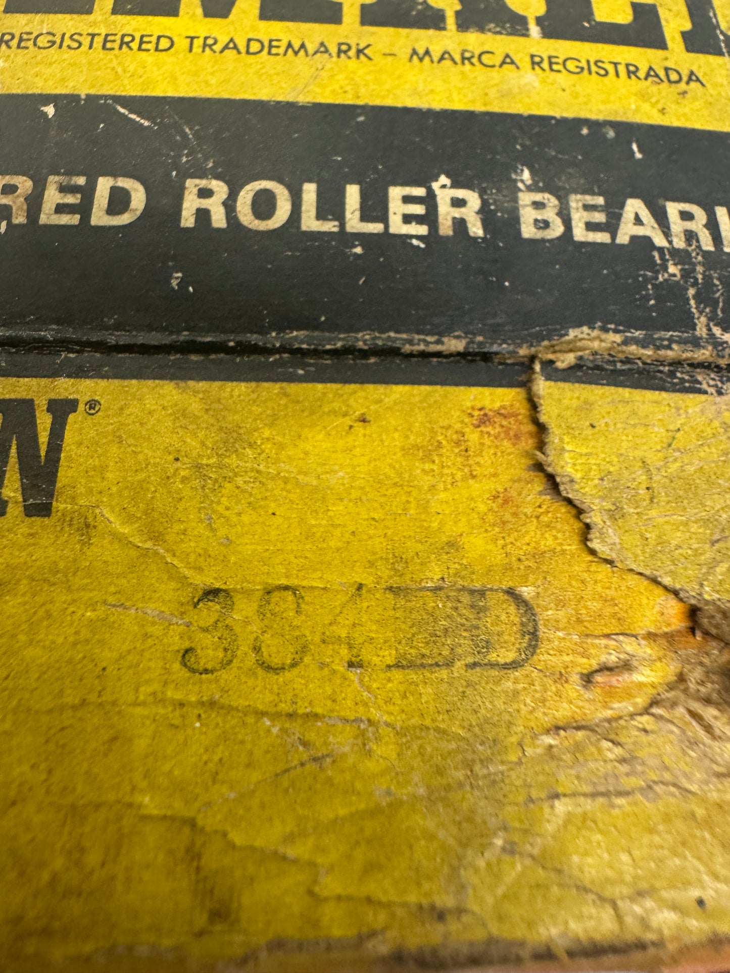 Timken Tapered Roller Bearing Cup 384D 3.937 x 1.688 In. Double Cup