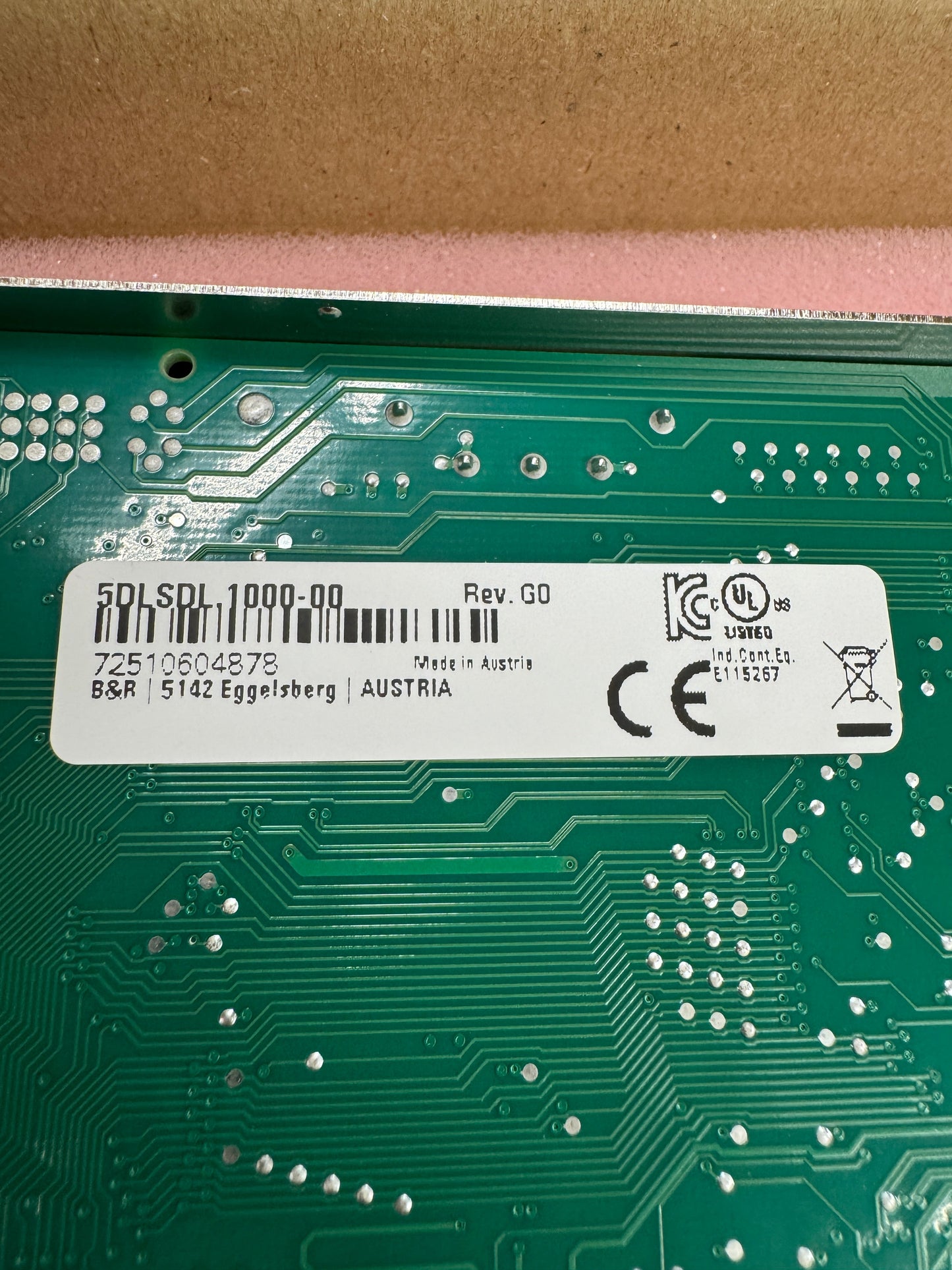B&R Automation Panel Link SDL Receiver 5DLSDL.1000-00 24 VDC
