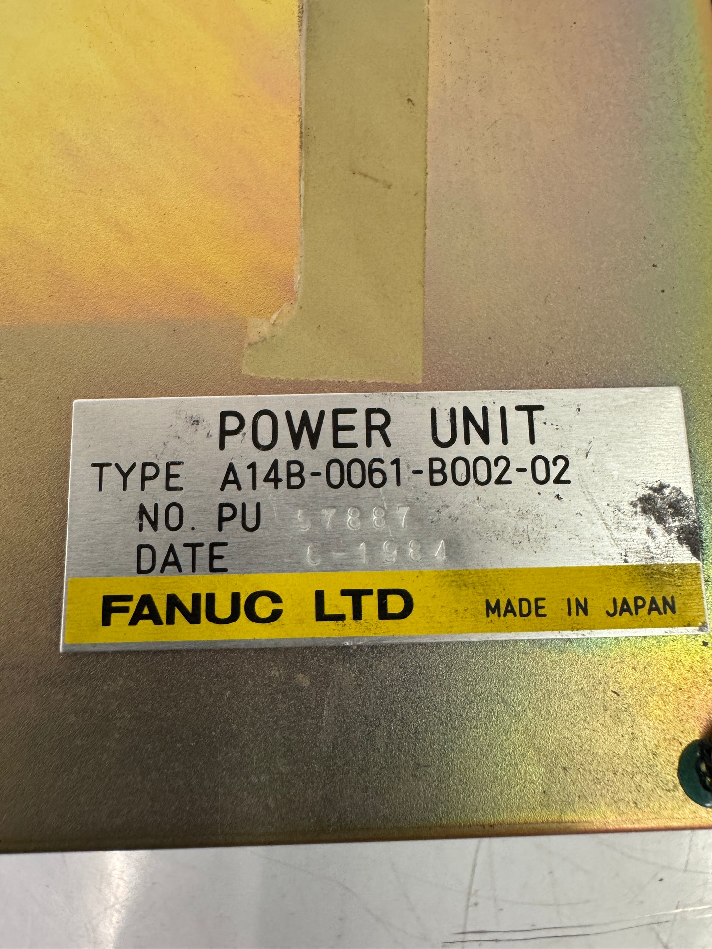 Fanuc Ltd Power Supply A14B-0061-B002-02