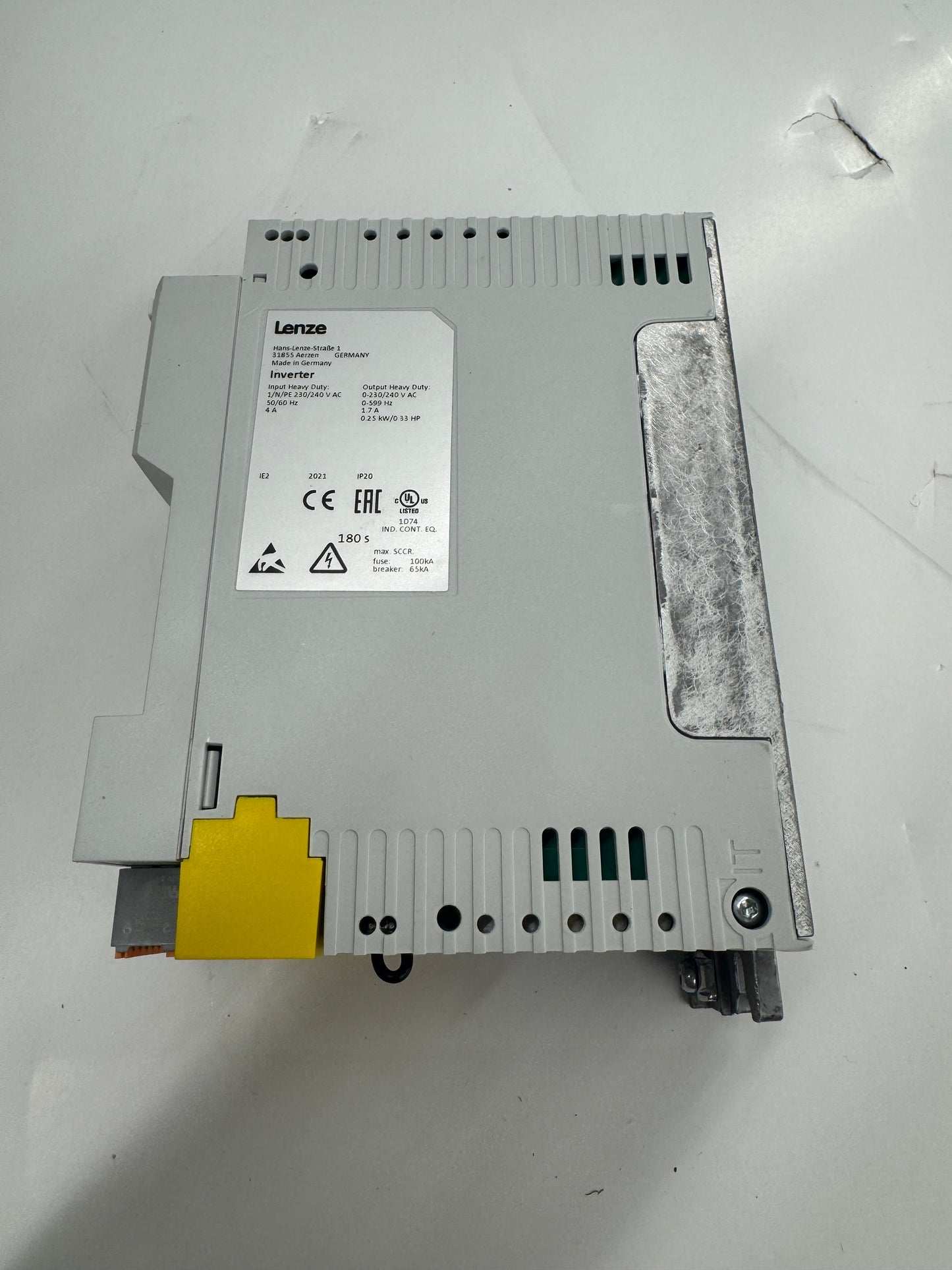 Lenze Frequency Inverter I55AE125B1A010002S 230/240V AC