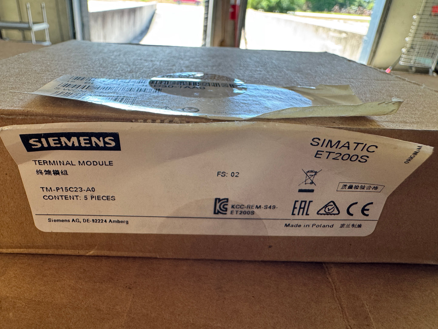 Siemens 6ES7193-4CD30-0AA0 Terminal Module Untested Surplus