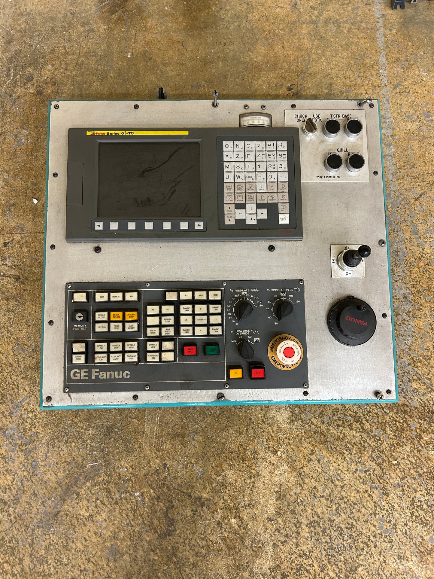 GE Fanuc (Fanuc Ltd) CNC Control Panel A02B-0309-B522 24V DC