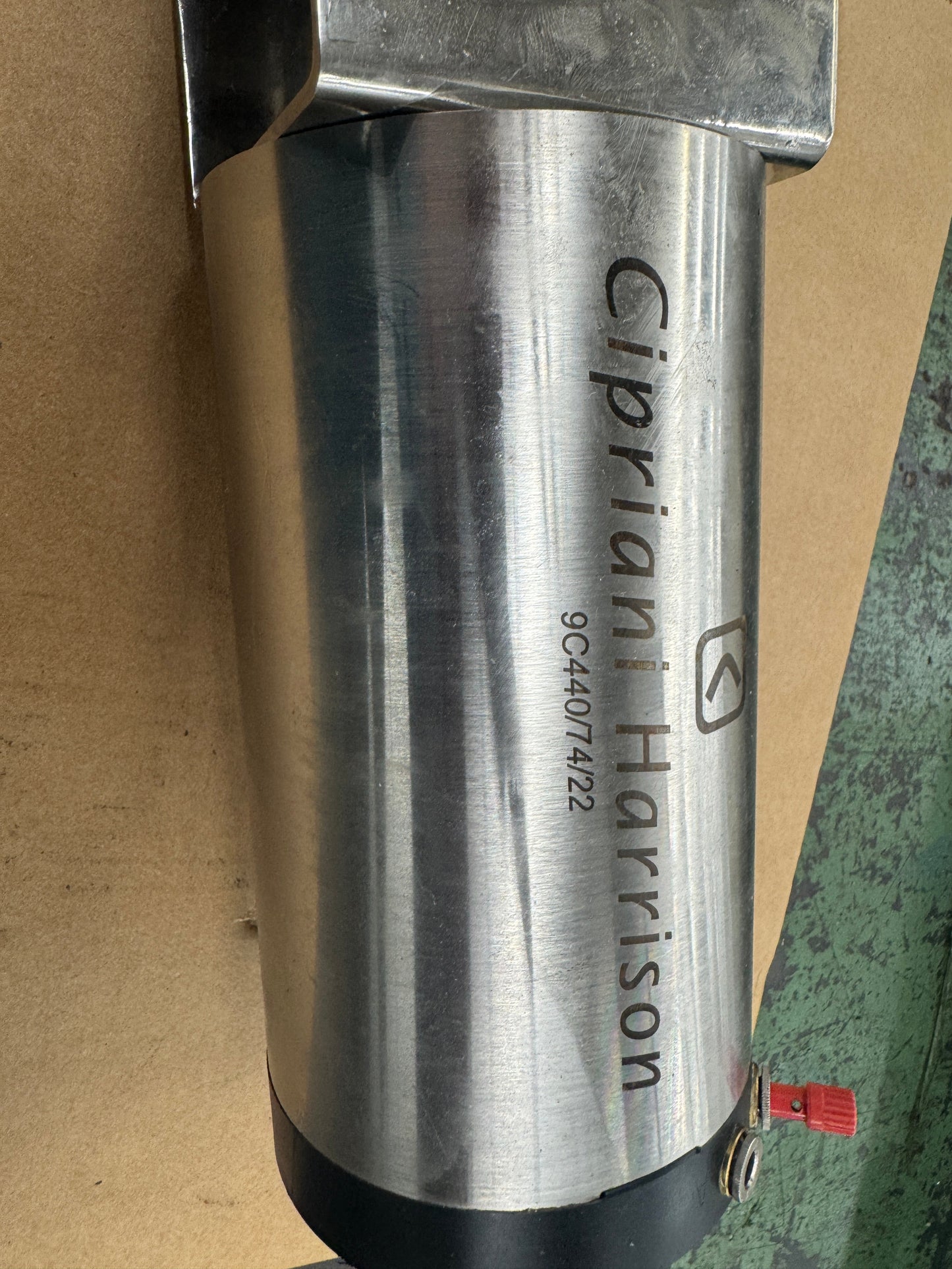 Cipriani Harrison Pneumatic Actuated Butterfly Valve 9C440/74/22 4 In. Sanitary Tri-Clamp