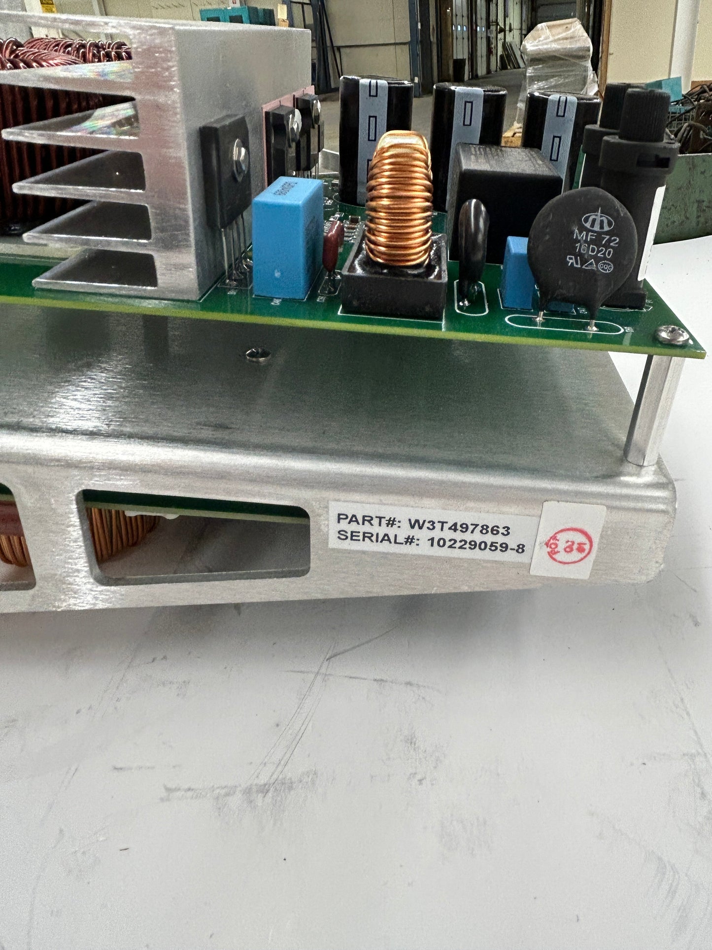 Pacific Ozone High Power Supply Board Assembly W3T497863 85 to 305V AC