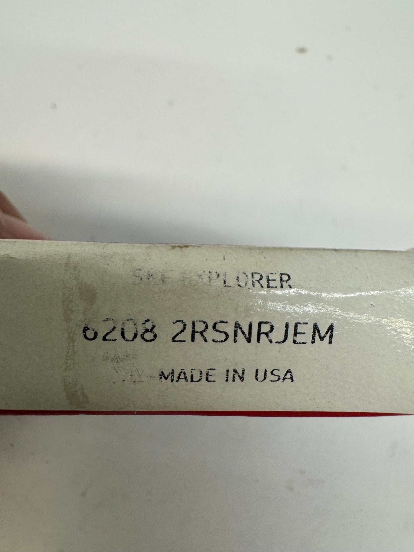 SKF Deep Groove Ball Bearing 6208 2RSNRJEM 40 x 80 x 18 mm
