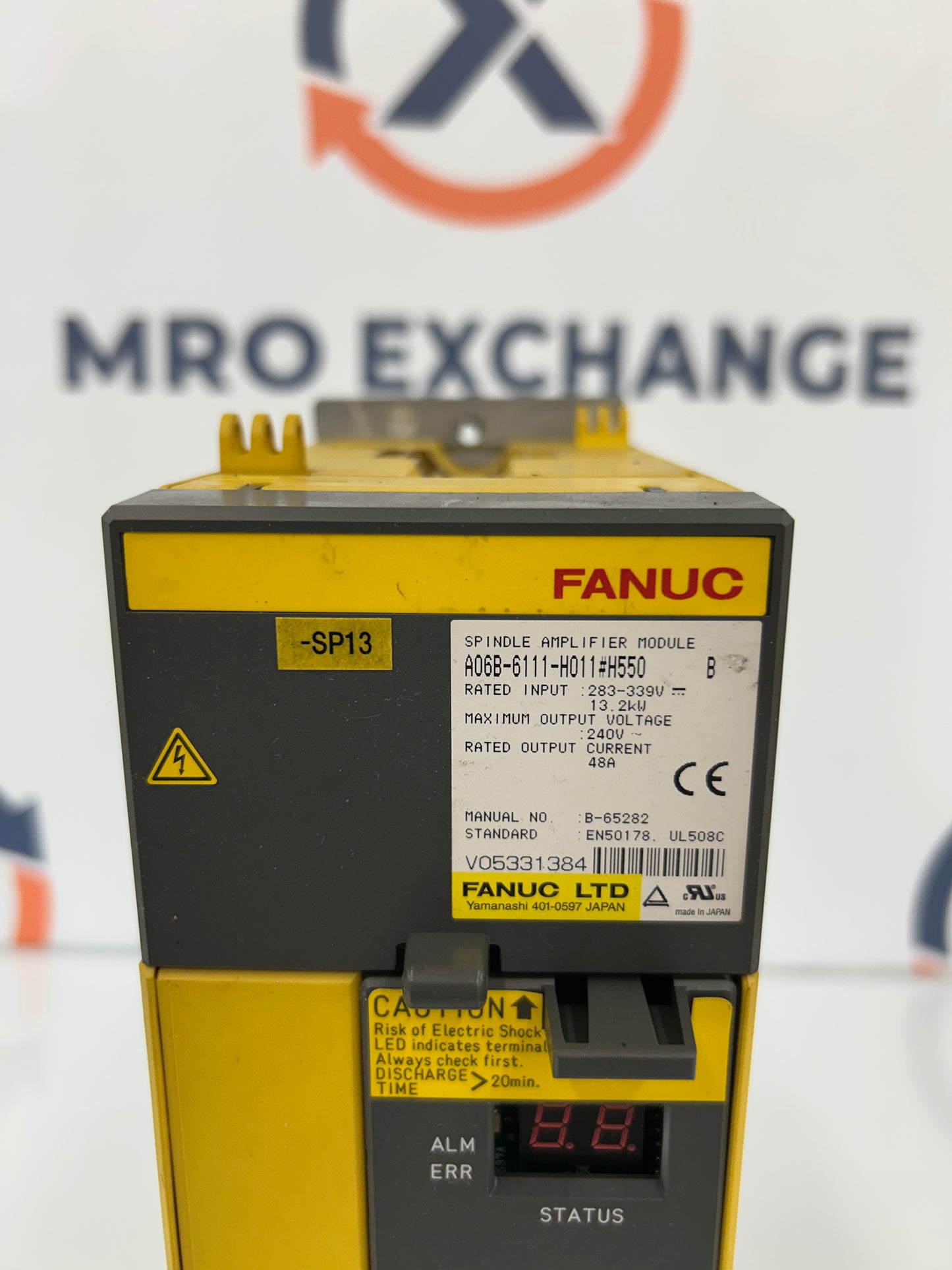 FANUC A06B-6111-H011#H550 Servo Drive Spindle Amplifier Module