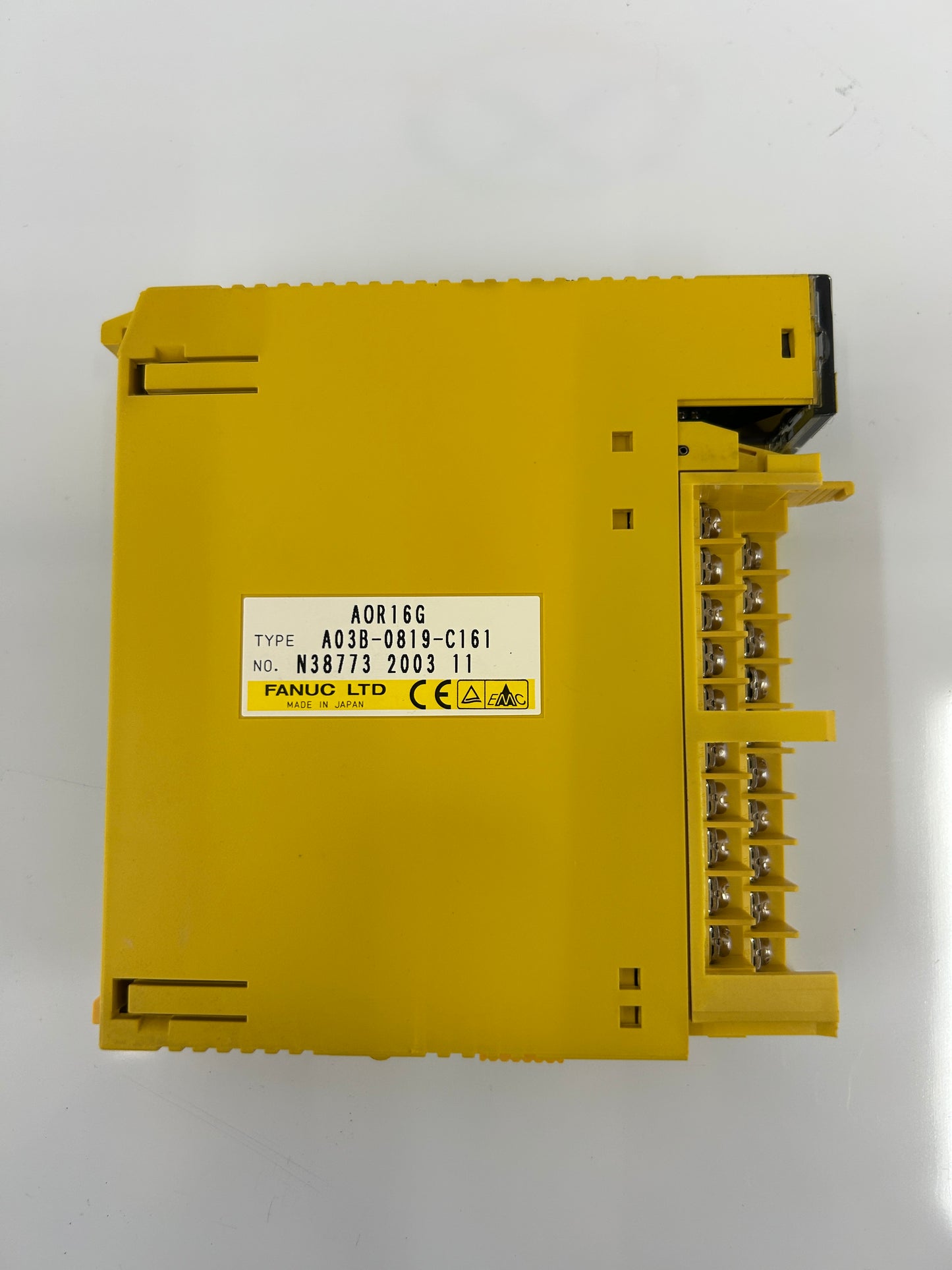 FANUC A03B-0819-C161 (AOR16G) 250 VAC / 30 VDC I/O Relay Output Module m00023