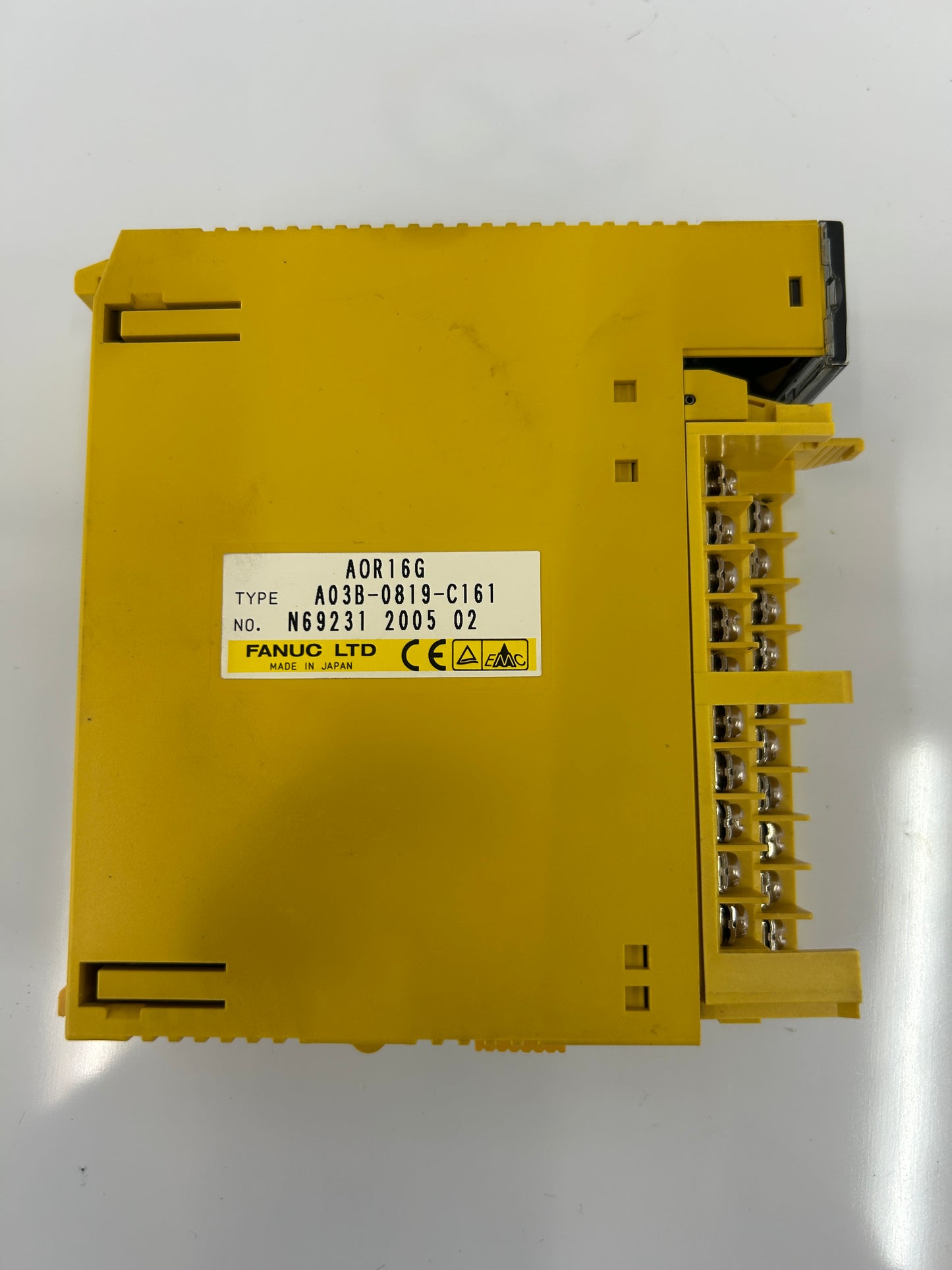 FANUC A03B-0819-C161 (AOR16G) 250 VAC / 30 VDC Relay Output Module