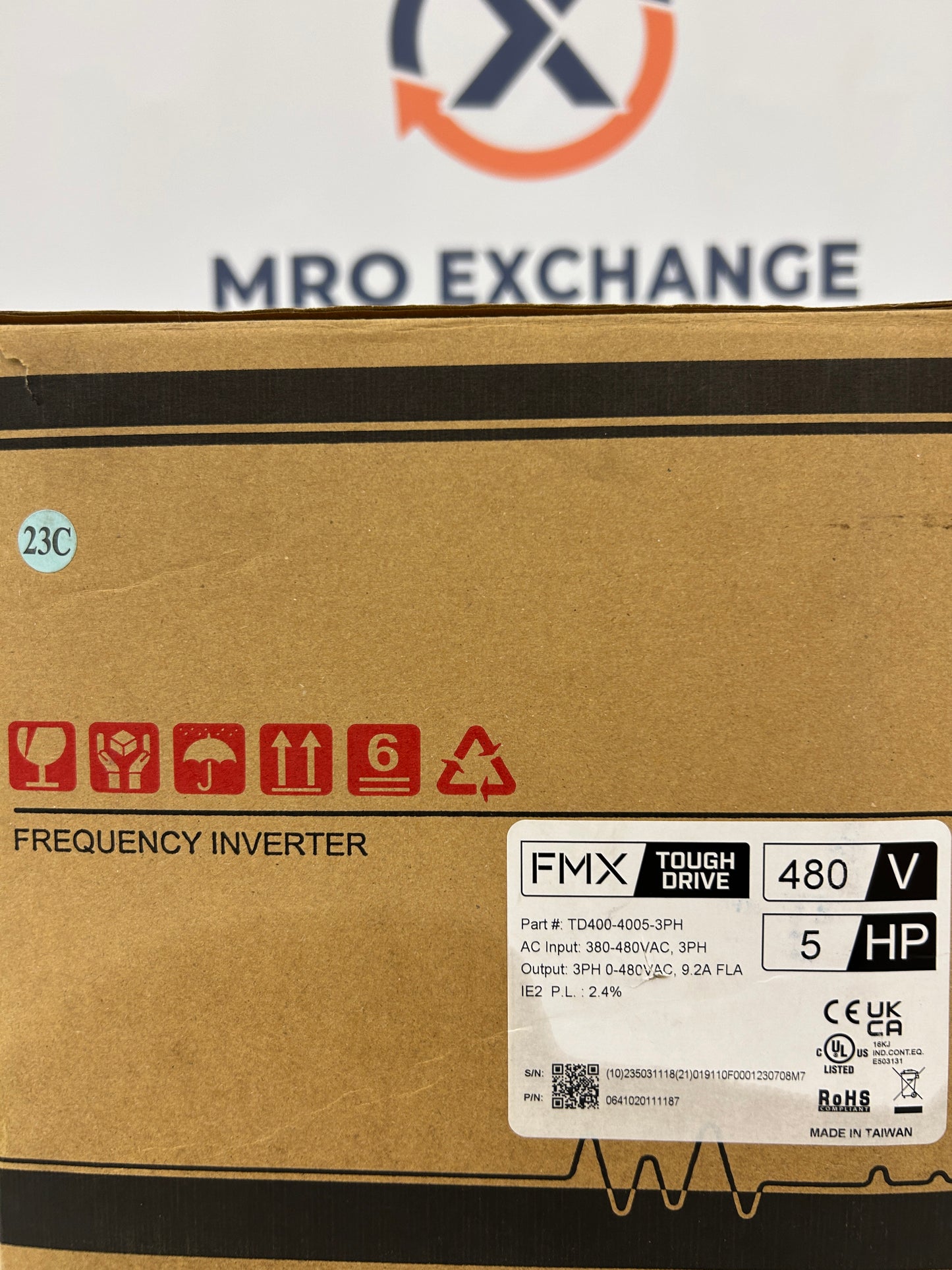 FMX TD400-4005-3PH 480V Variable Frequency Drive New