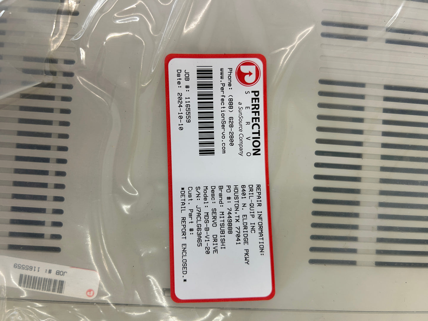 Mitsubishi MDS-B-V1-20 200/200-230 VAC, 270-311 VDC Servo Drive - New in Package