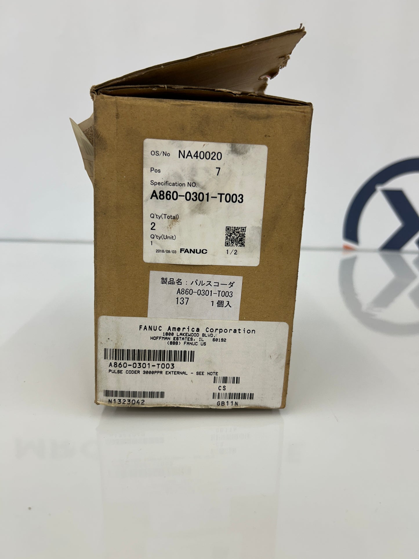 Fanuc Pulse Coder A860-0301-T003 5 VDC m00068