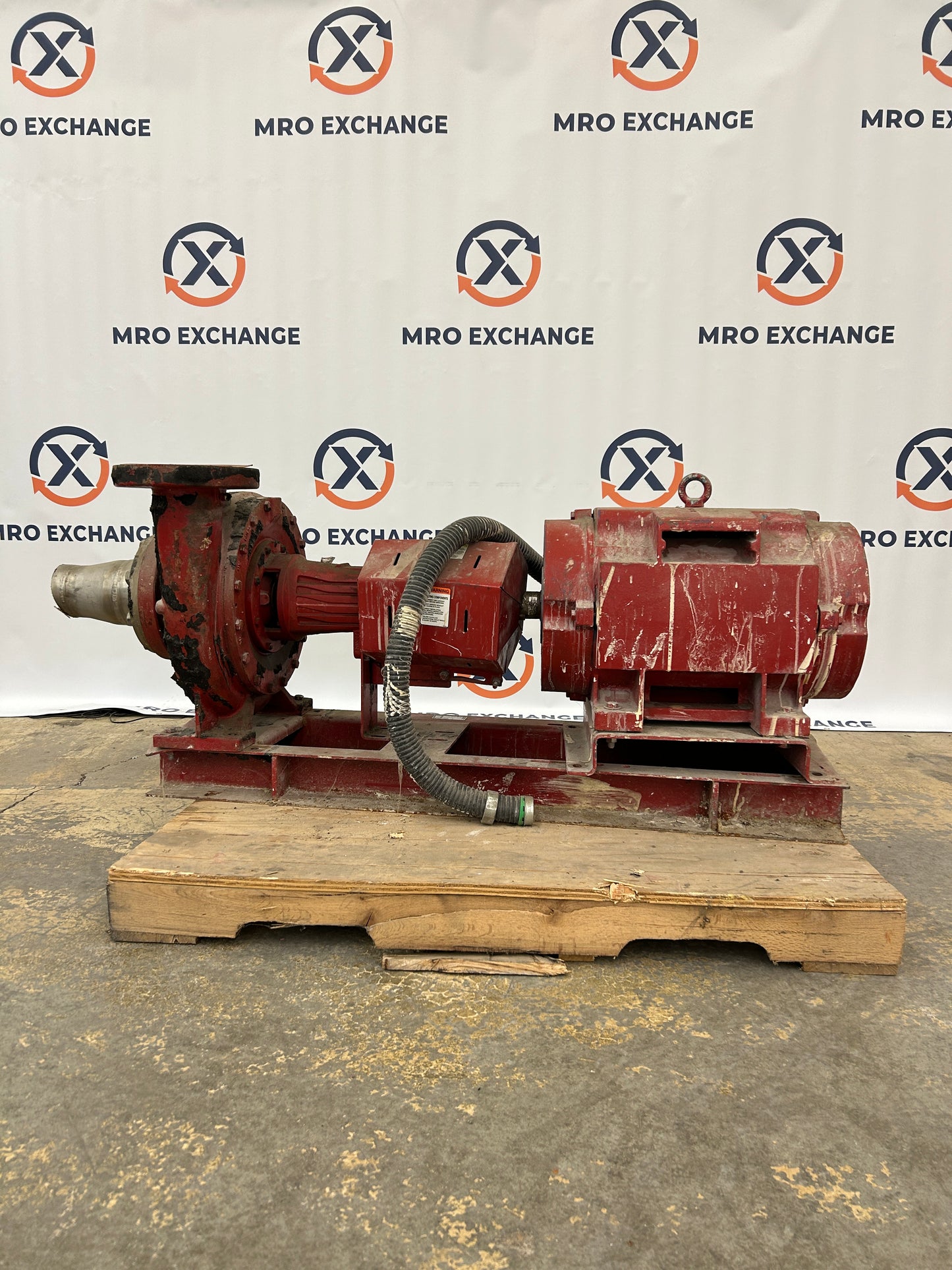Bell & Gossett e-1510 SSF End Suction Pump Assembly – 50 HP, 1800 RPM, Base Mounted
