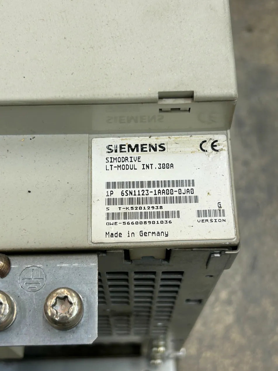 Siemens SIMODRIVE 611 Power Module 6SN1123-1AA00-0JA0