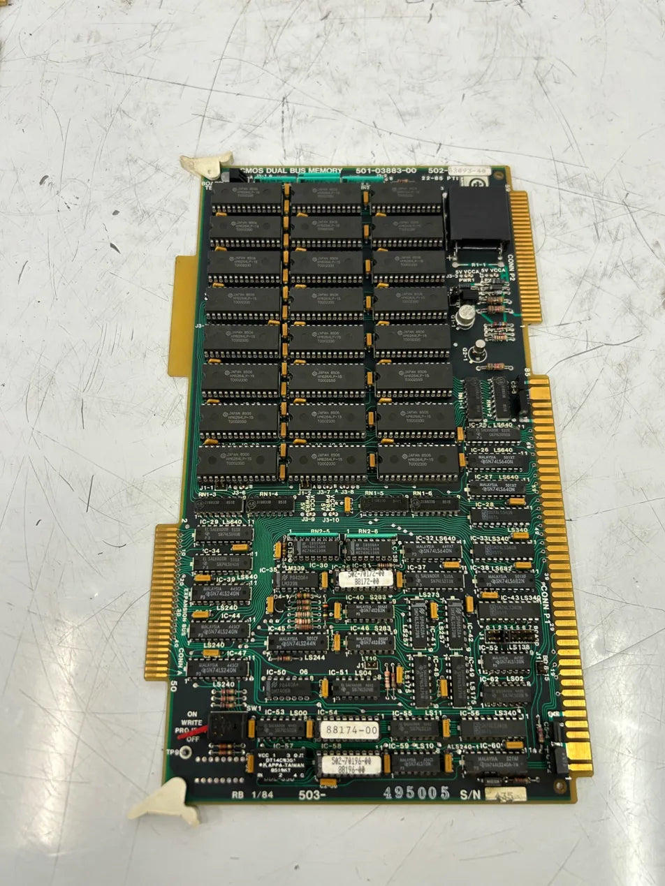 Dynapath Systems CMOS Dual Bus Memory Board 501-03883-00