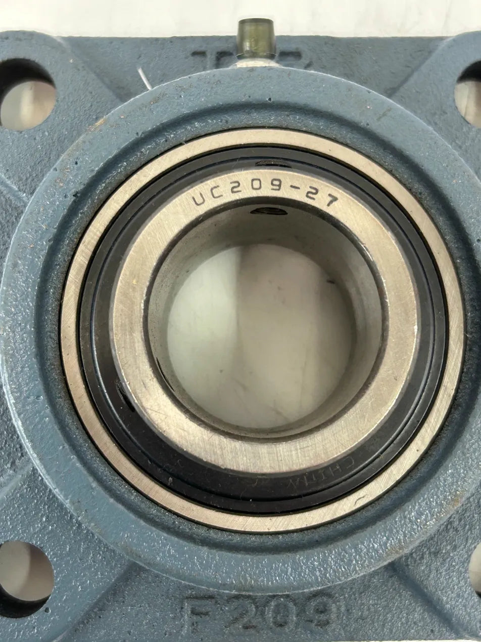 Generic UCF209-27 4-Bolt Flange Bearing Unit UCF209-27 1-11/16 in. Bore, UCF209-27, 4-Bolt Square Flange