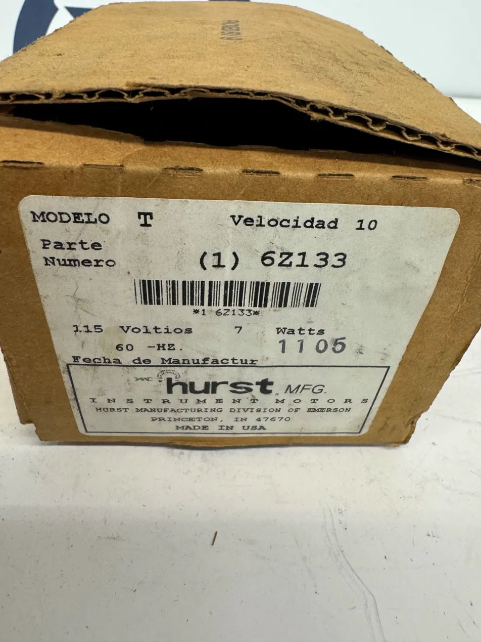 Hurst Synchronous AC Gearmotor 2602-006 - Variable 10 RPM m00732