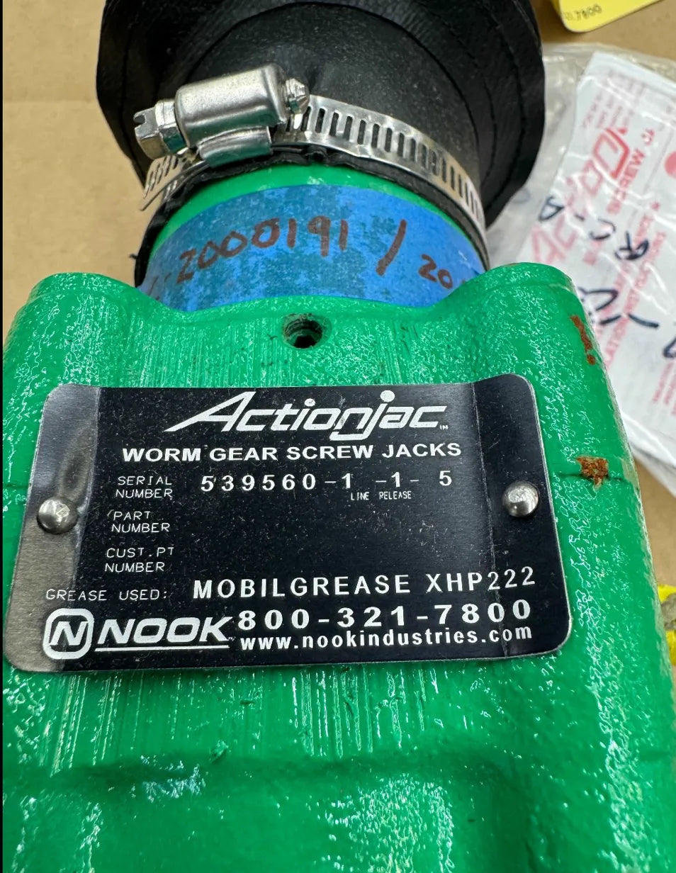 Actionjac Worm Gear Screw Jack 539560-1-1-5
