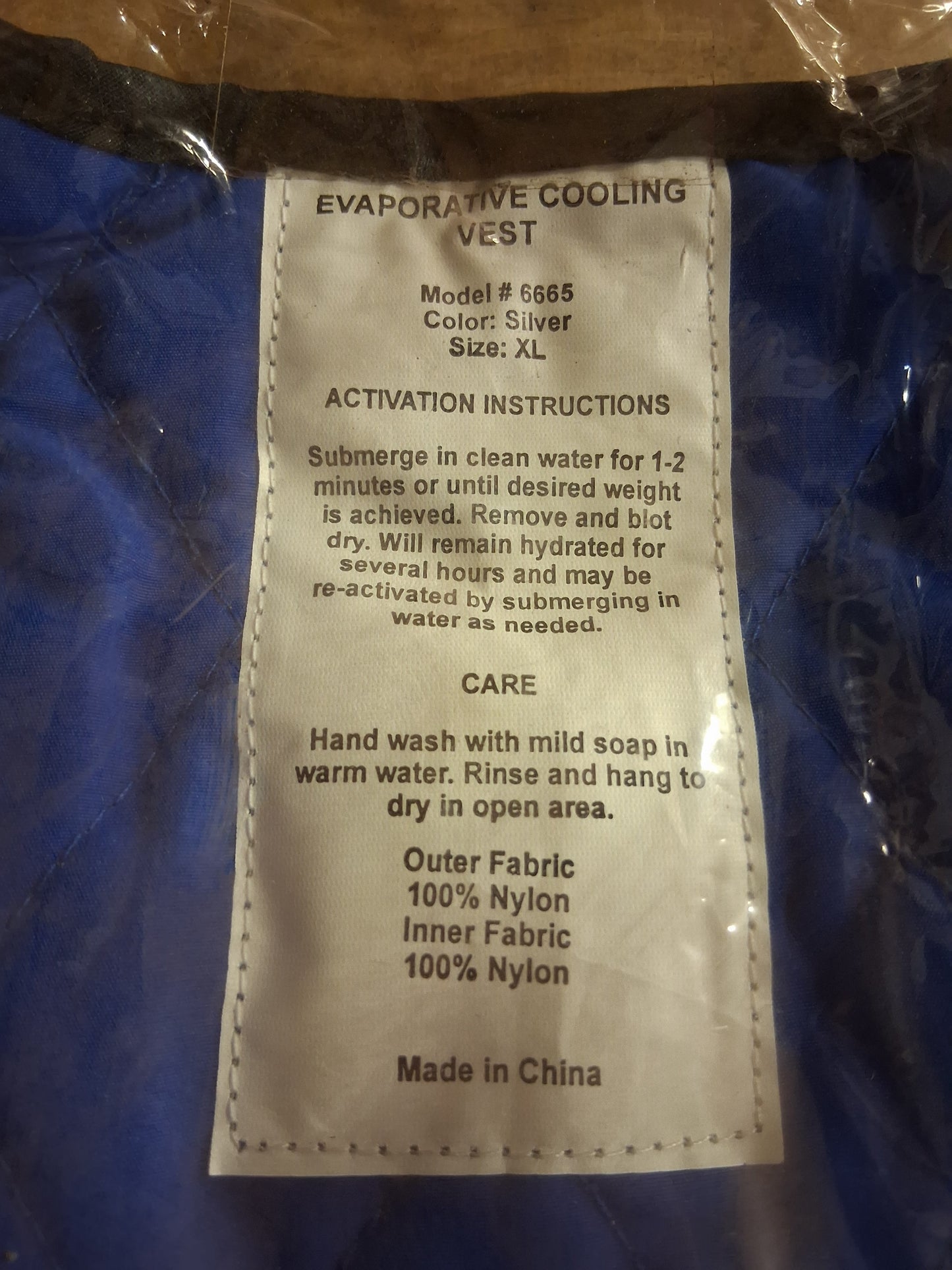 Ergodyne Chill-Its Evaporative Cooling Vest 6665